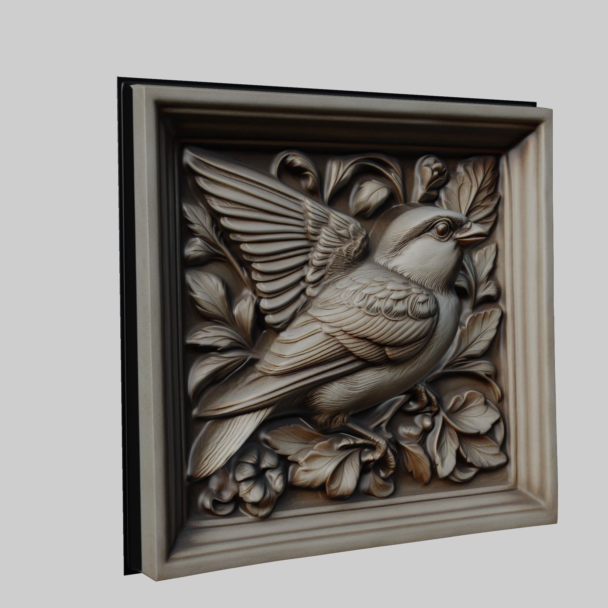 Sparrow Animal 3D print model_1