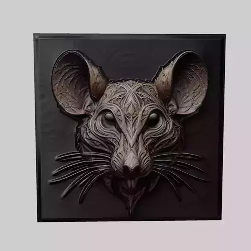 Rat Animal 3D print model