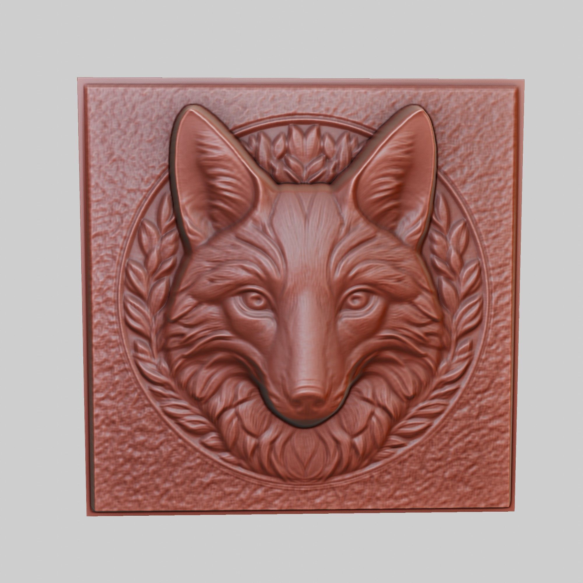 Fox Animal 3D print model_2