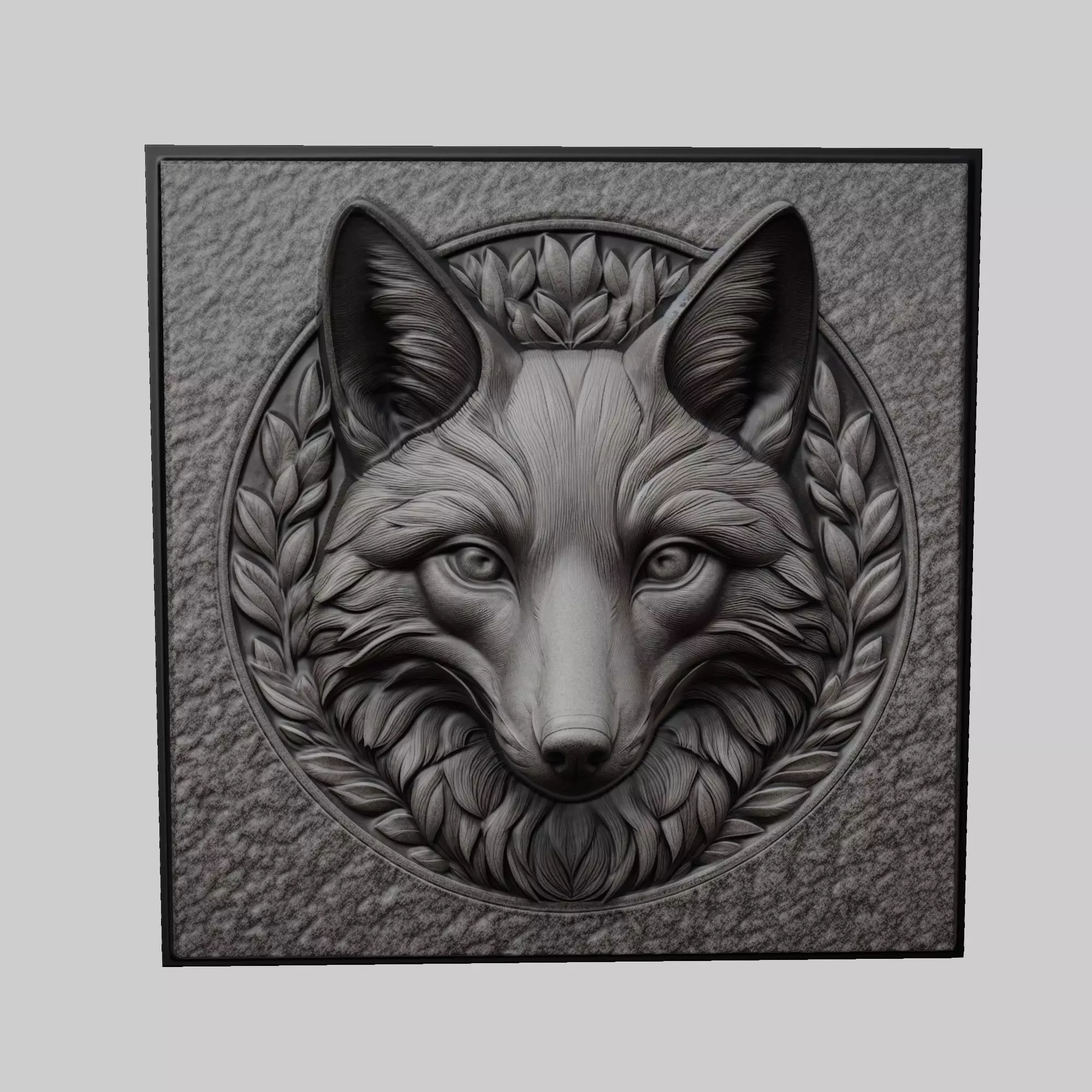Fox Animal 3D print model_0