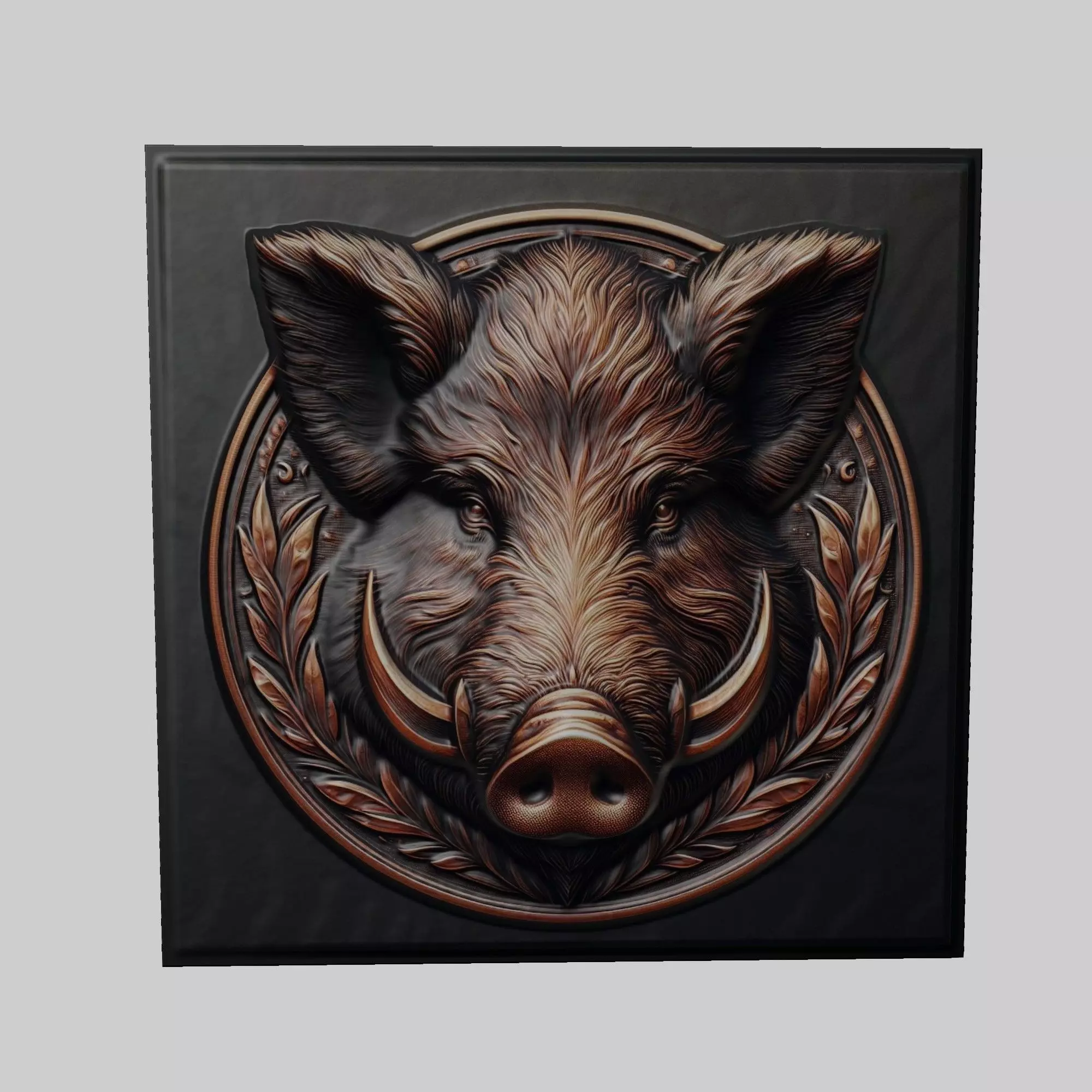 Wild Boar Animal 3D print model_0