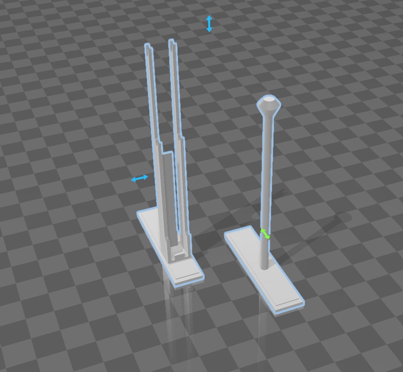 Stair Riser Stair Stand for Black Series for Detolf 4 Tier Stand 3D print model_4