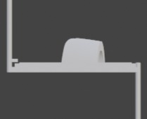 Stair Riser Stair Stand for Black Series for Detolf 4 Tier Stand 3D print model_2