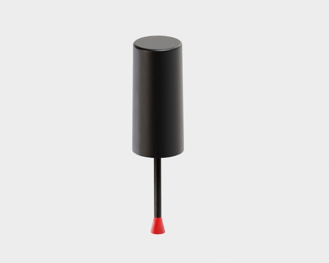 Nail Polish Bottle Low-poly 3D model_4