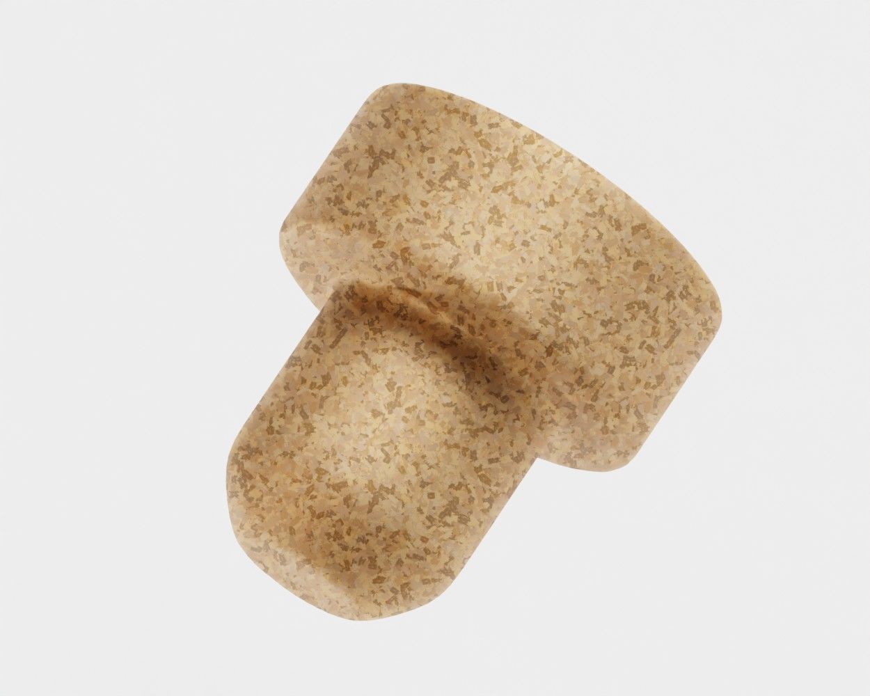 Cork 3d model Low-poly 3D model_4