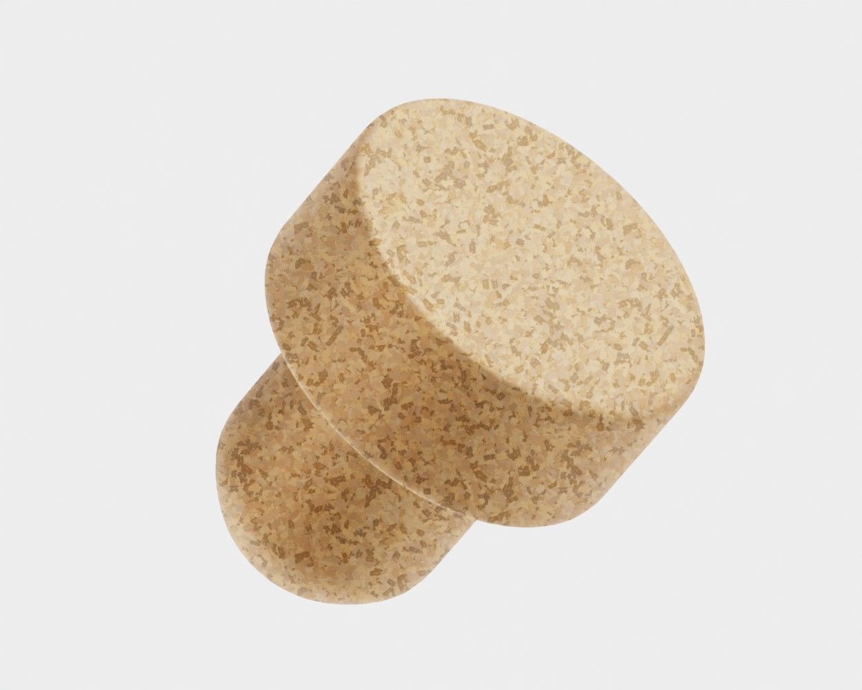 Cork 3d model Low-poly 3D model_5