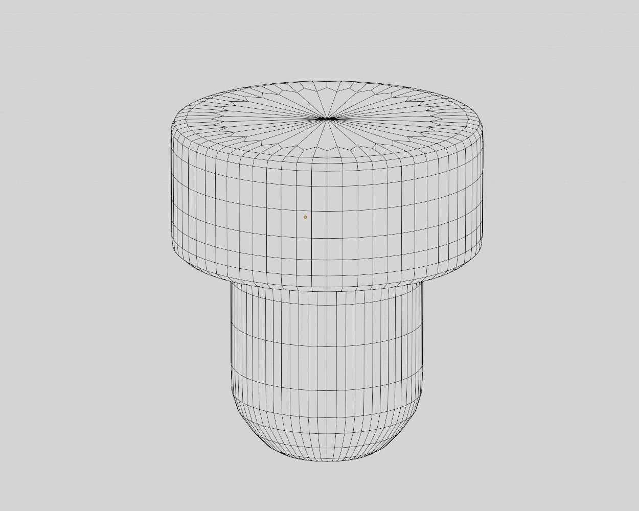 Cork 3d model Low-poly 3D model_7