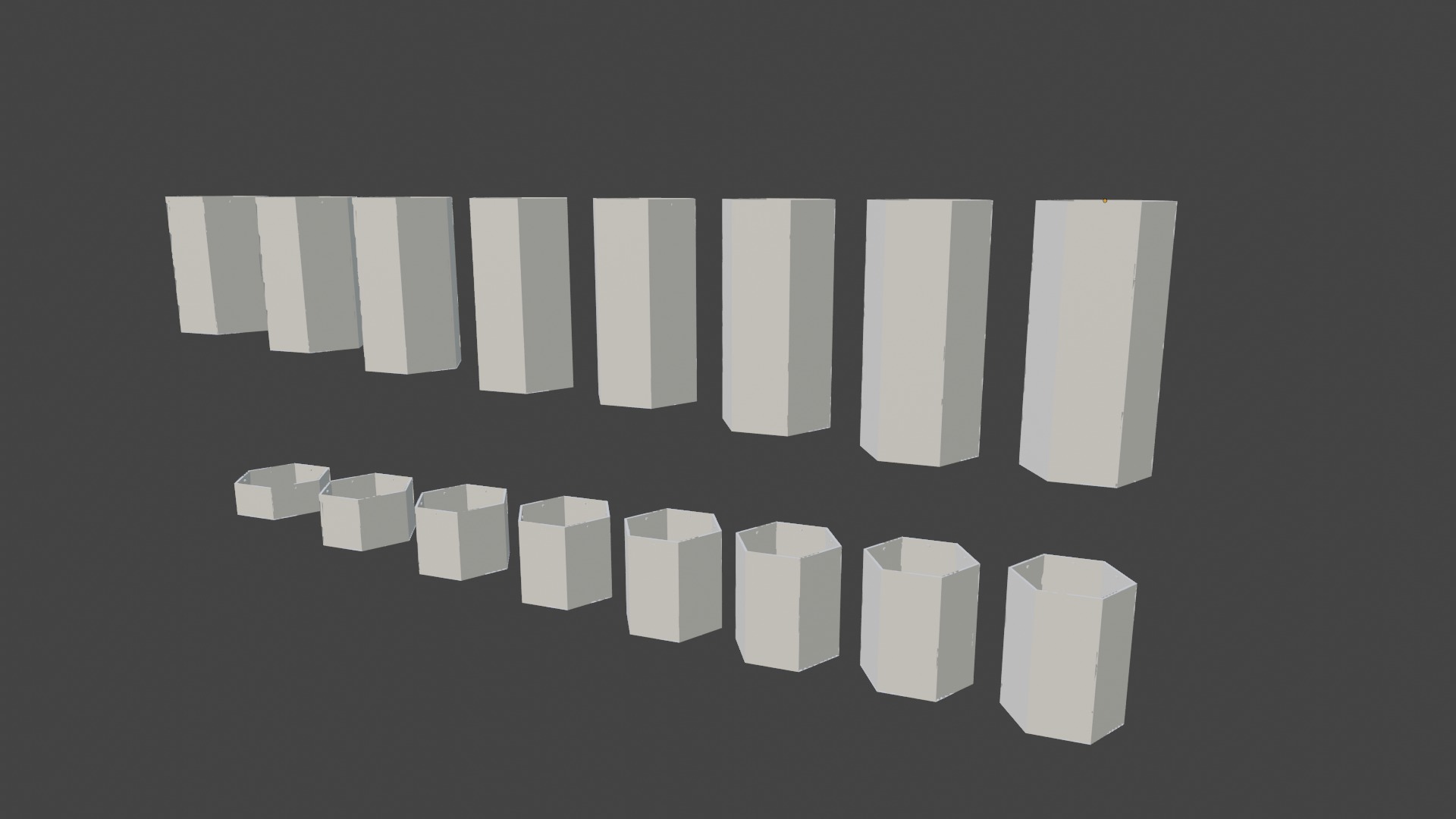 Hex Riser Hex Stand for Action Figures 3D print model_6