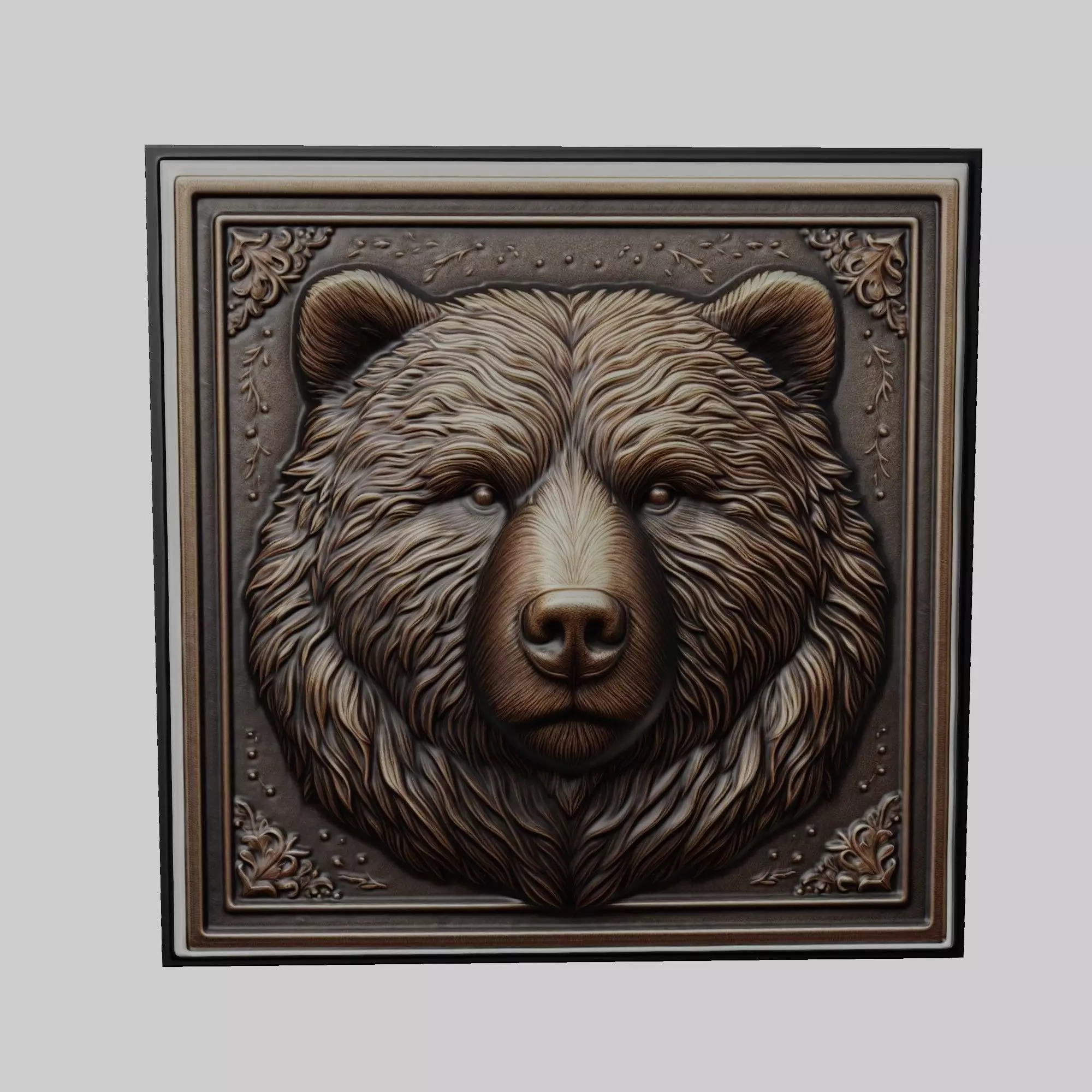 Bear Animal 3D print model_0