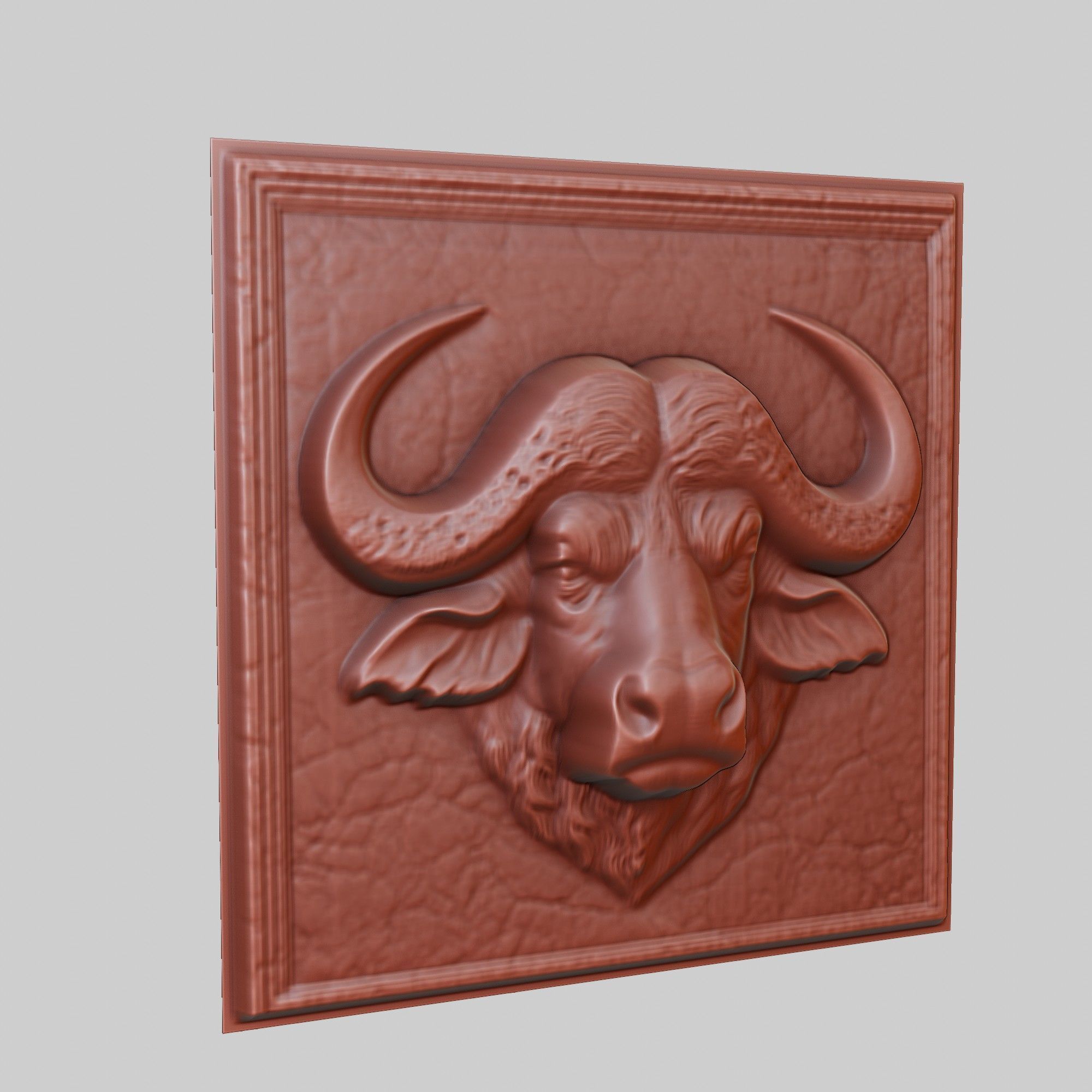 Buffalo Animal 3D print model_3