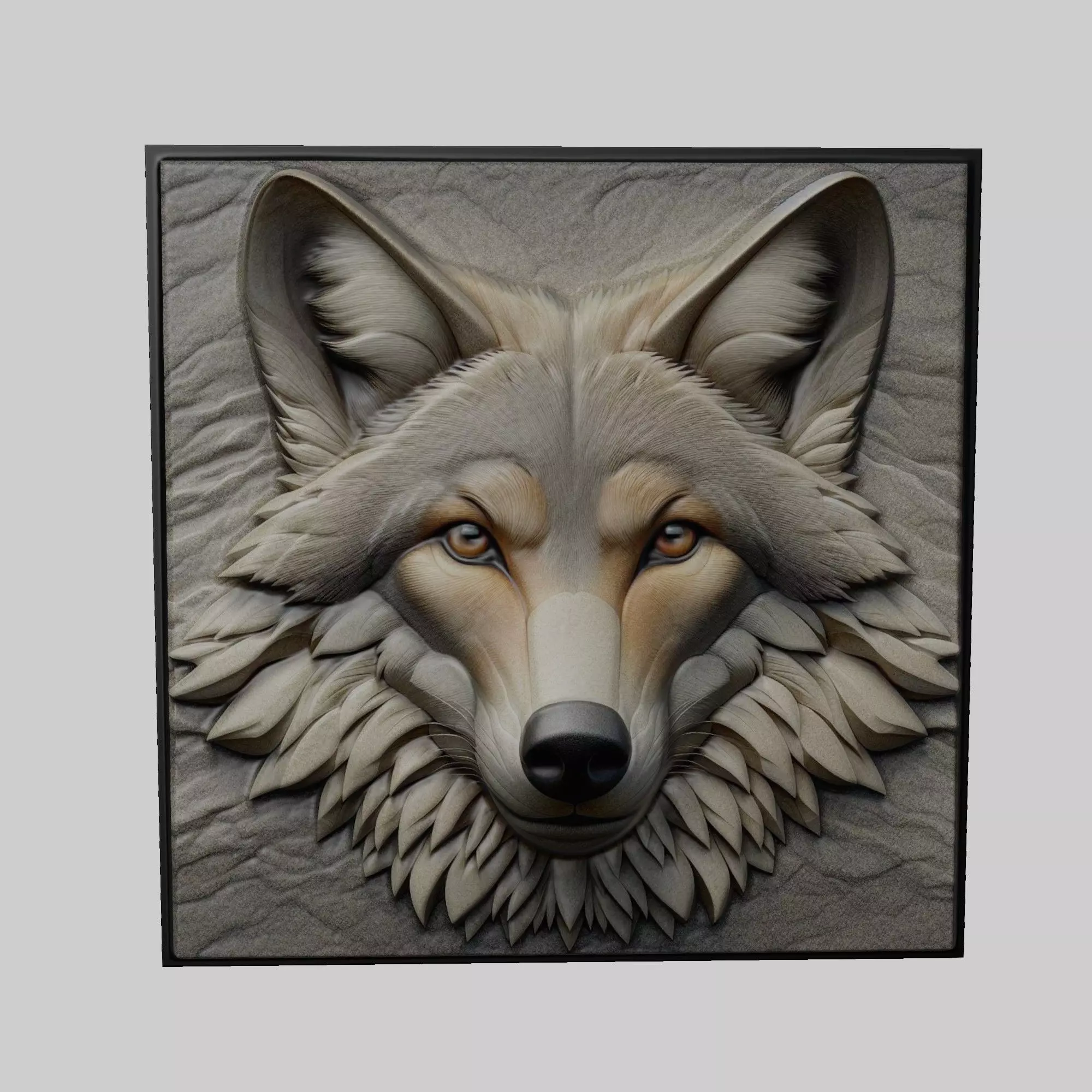 Jackal Animal 3D print model_0