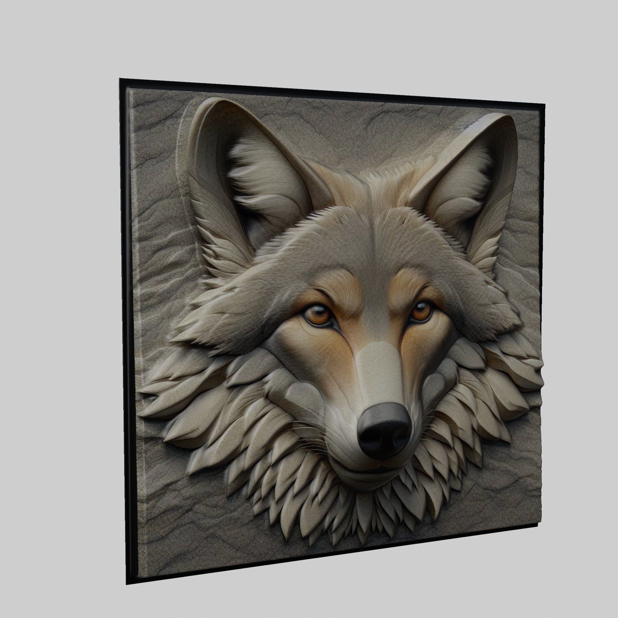 Jackal Animal 3D print model_1