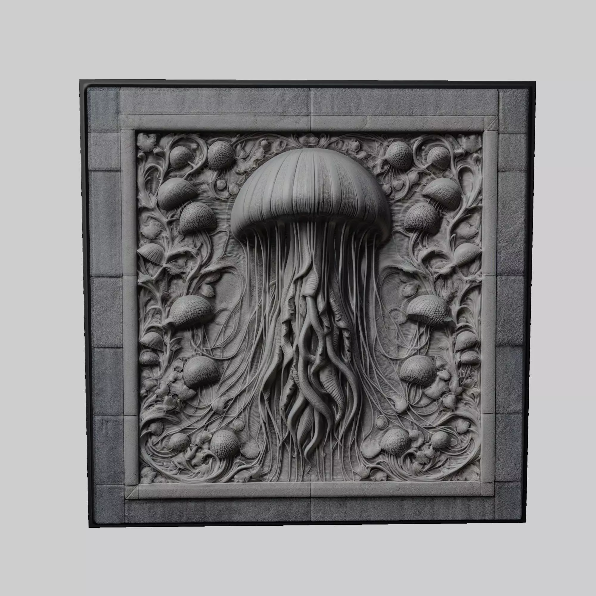 Jellyfish Animal 3D print model