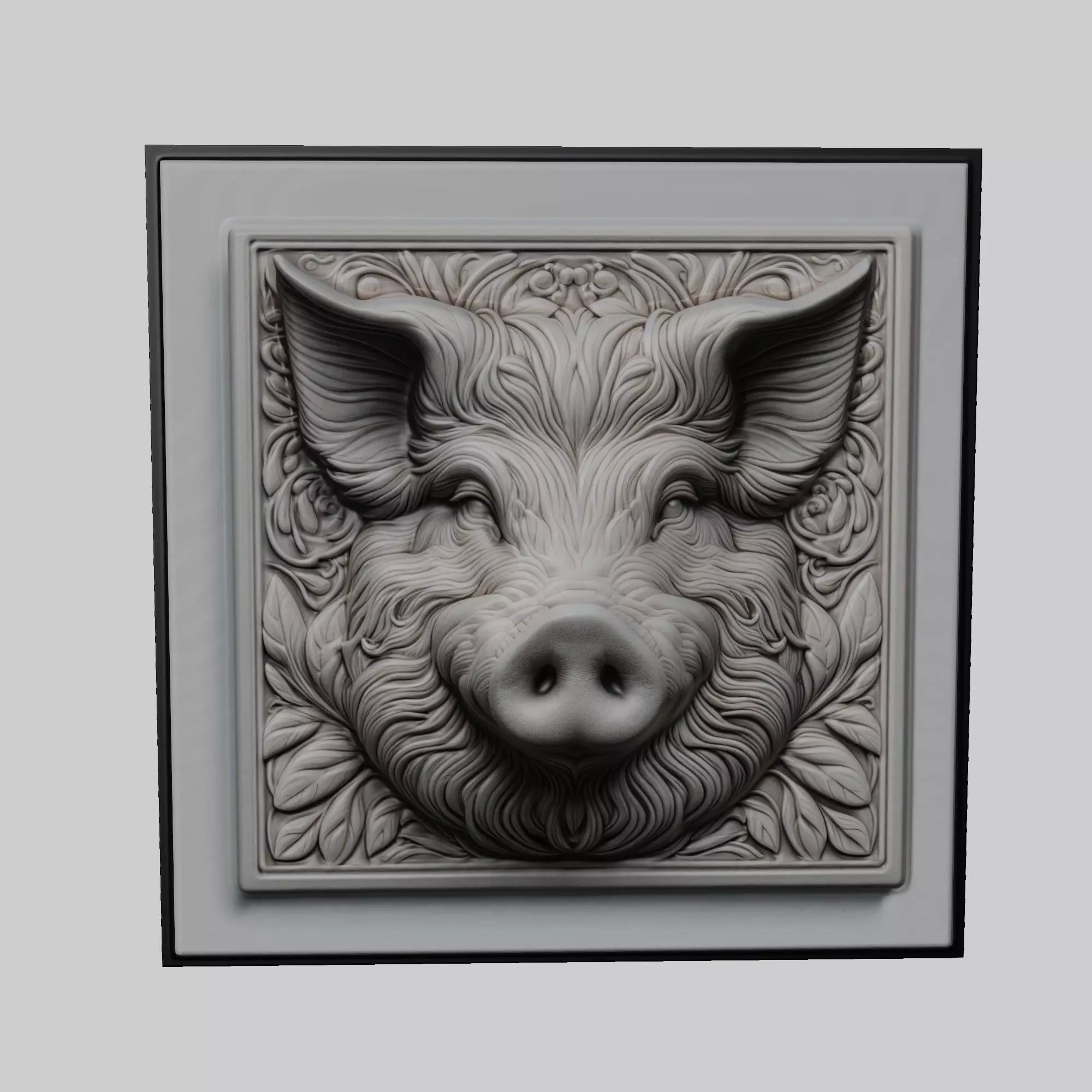 Boar Animal 3D print model_0