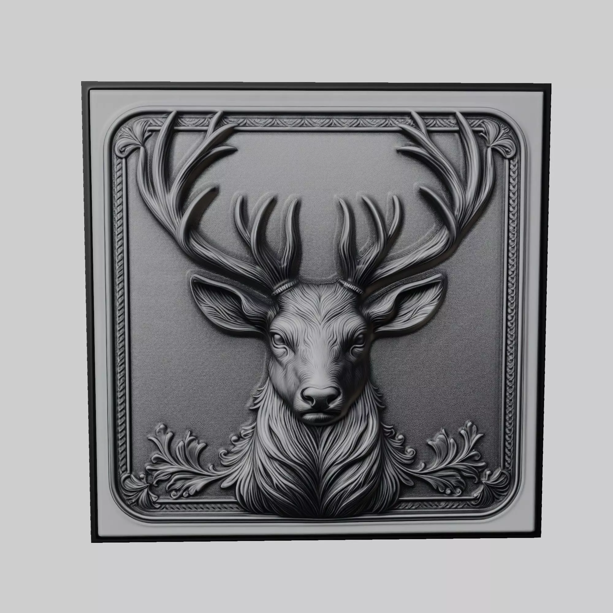 Deer Animal 3D print model_0