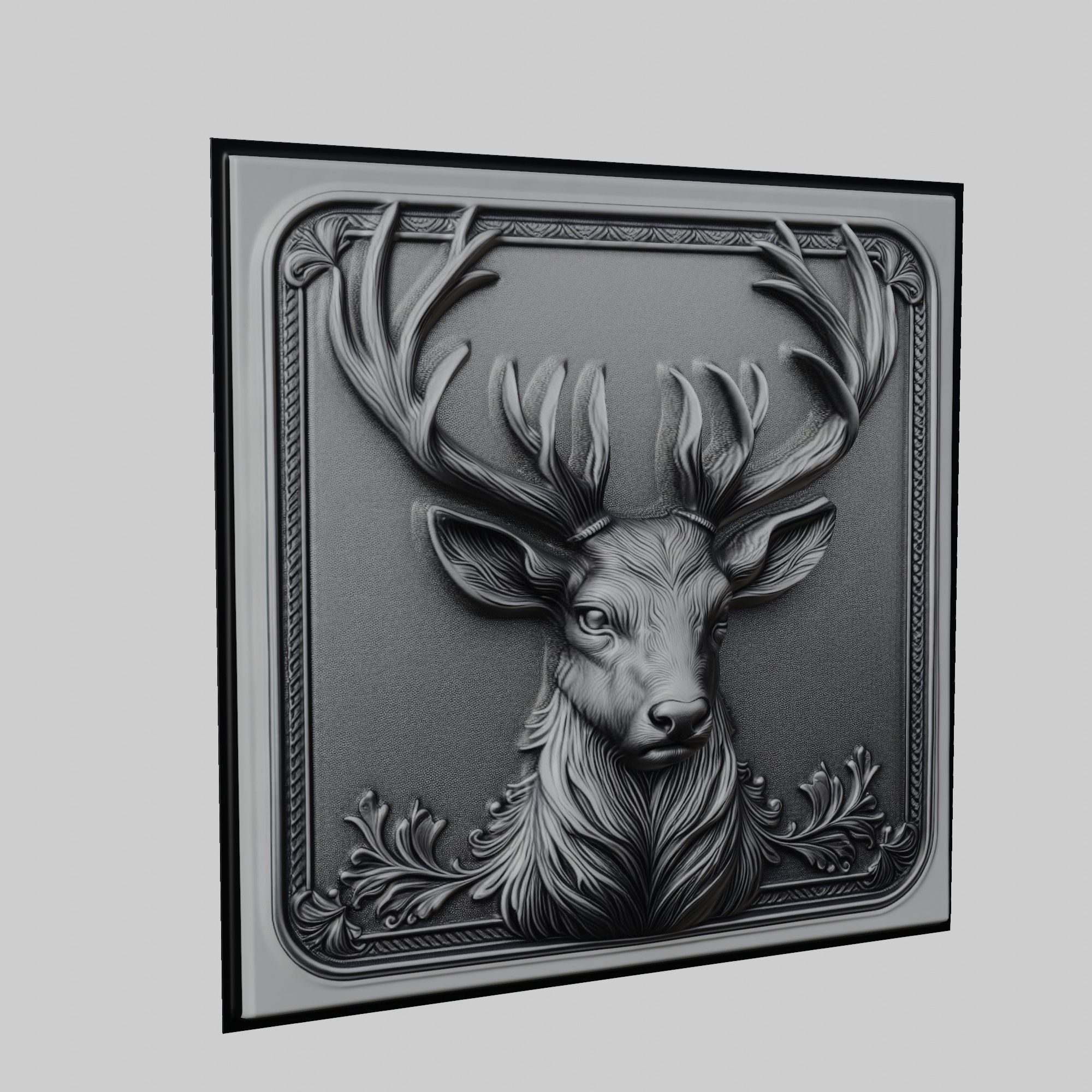 Deer Animal 3D print model_1