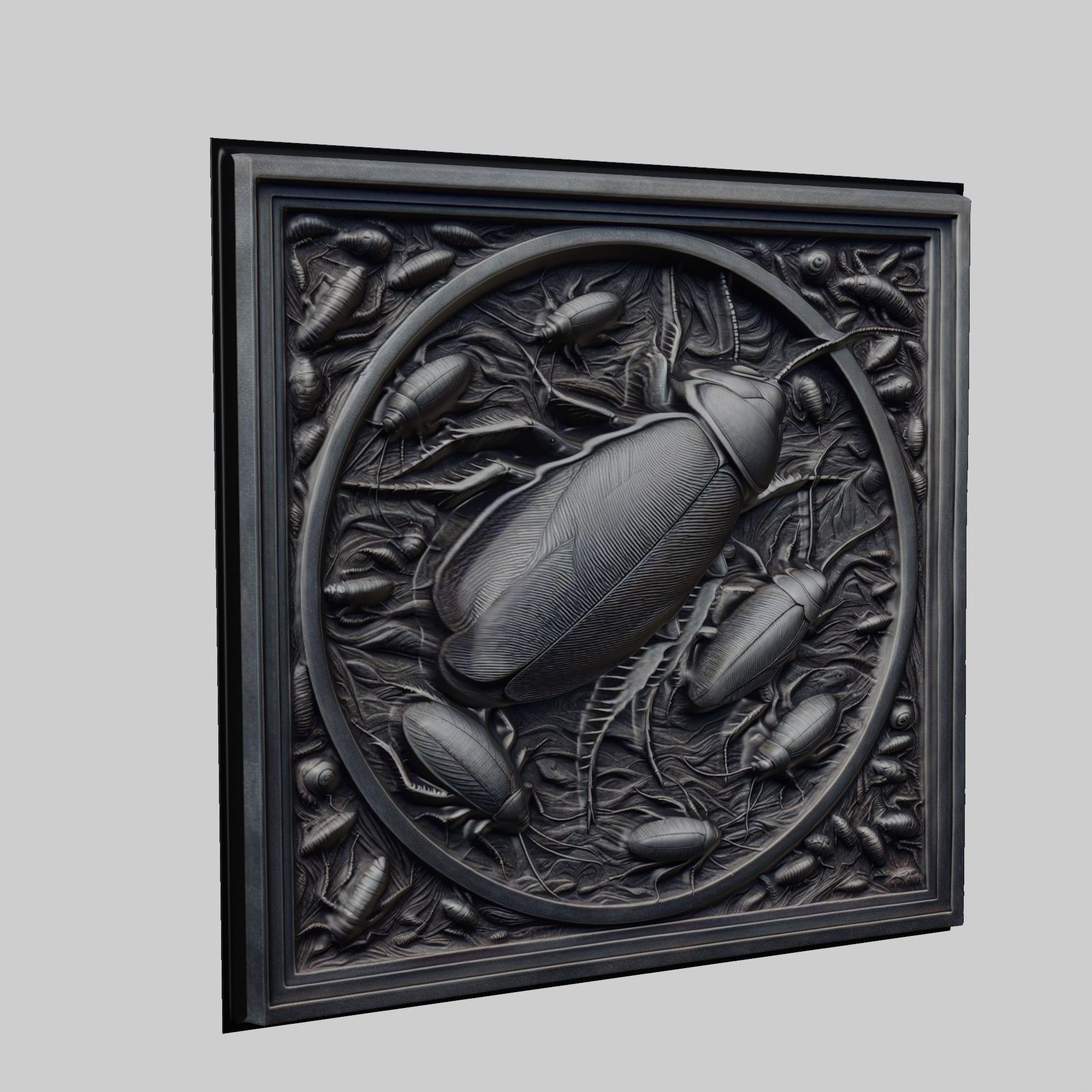 Cockroach Animal 3D print model_1