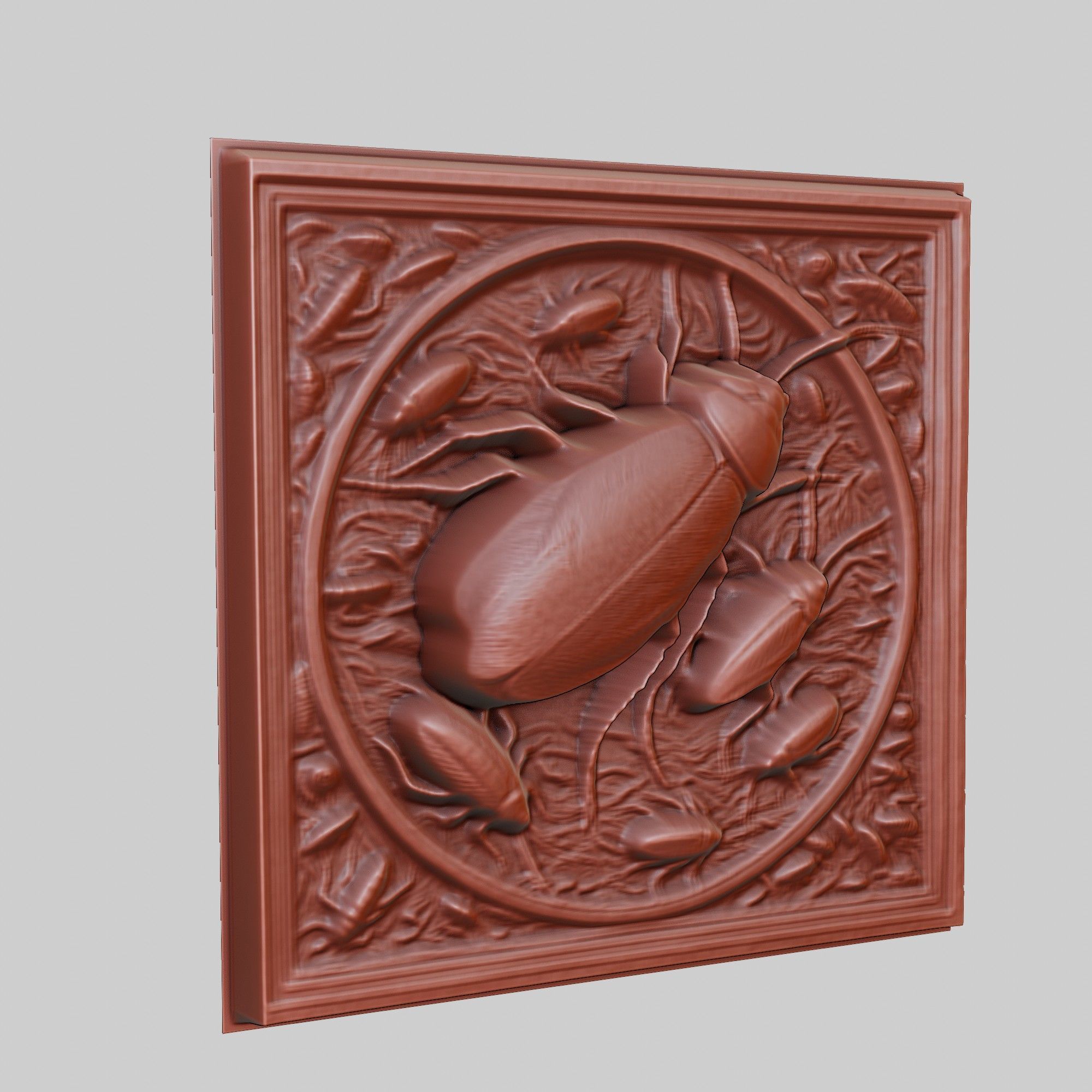 Cockroach Animal 3D print model_3