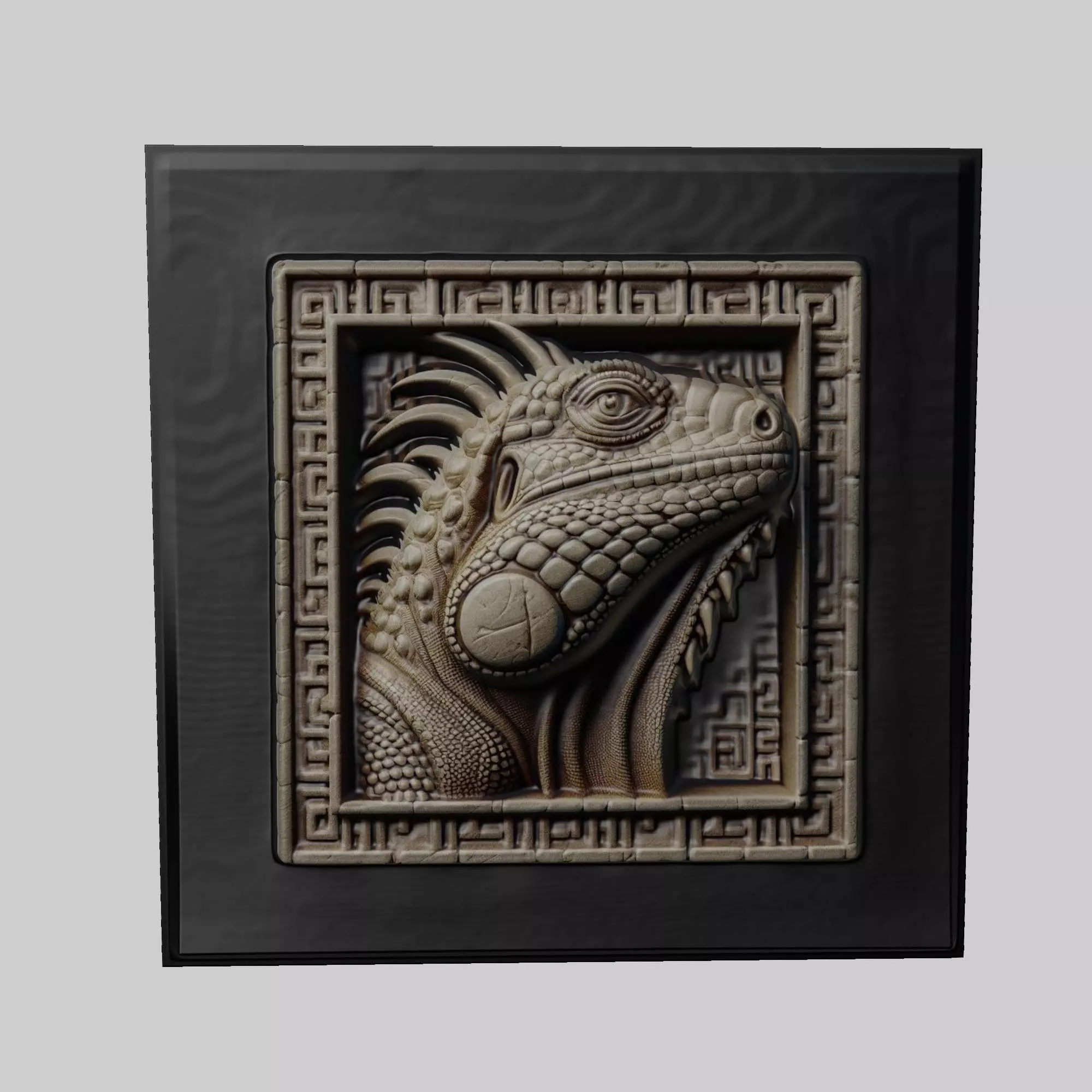 Iguana Animal 3D print model_0