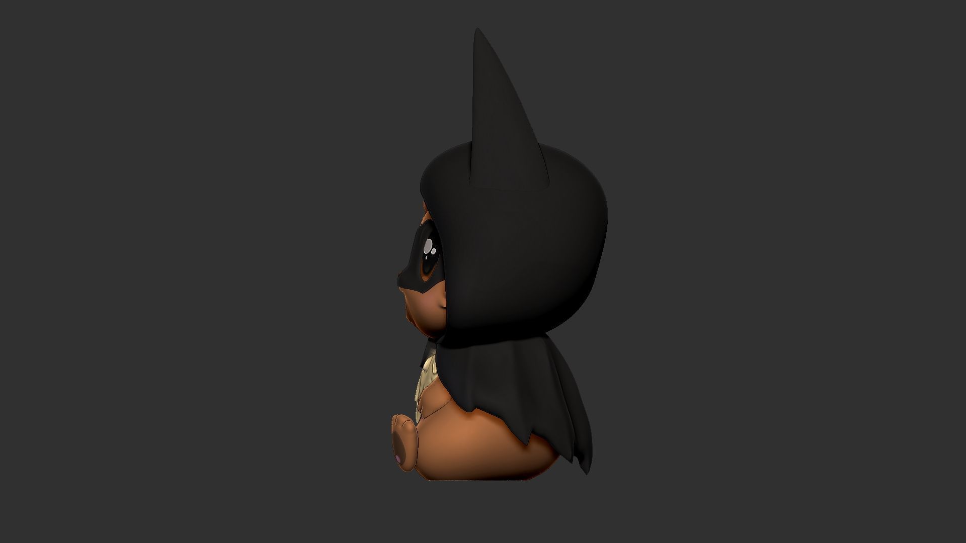 eevee batman style Free 3D print model_3