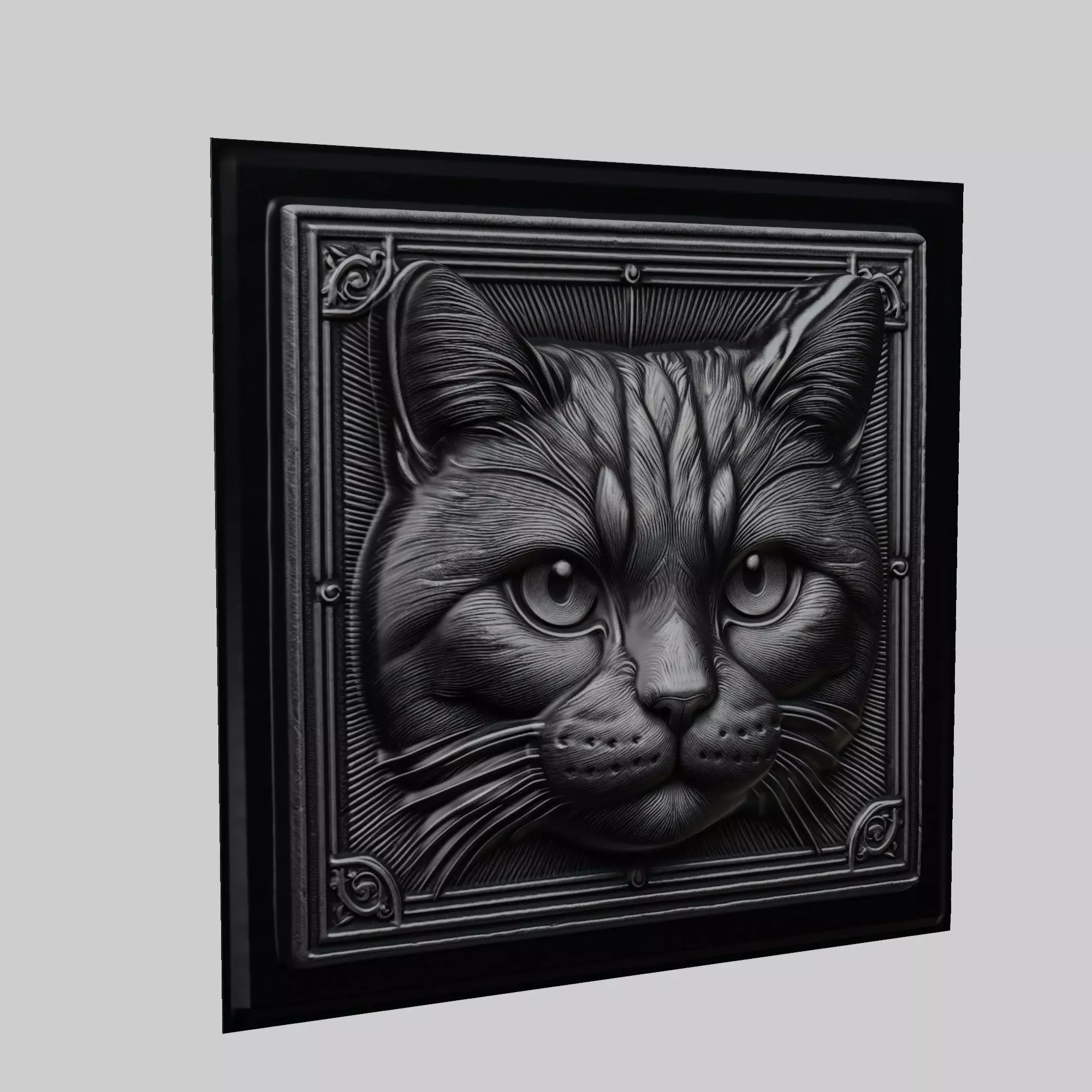 Cat Animal 3D print model_0