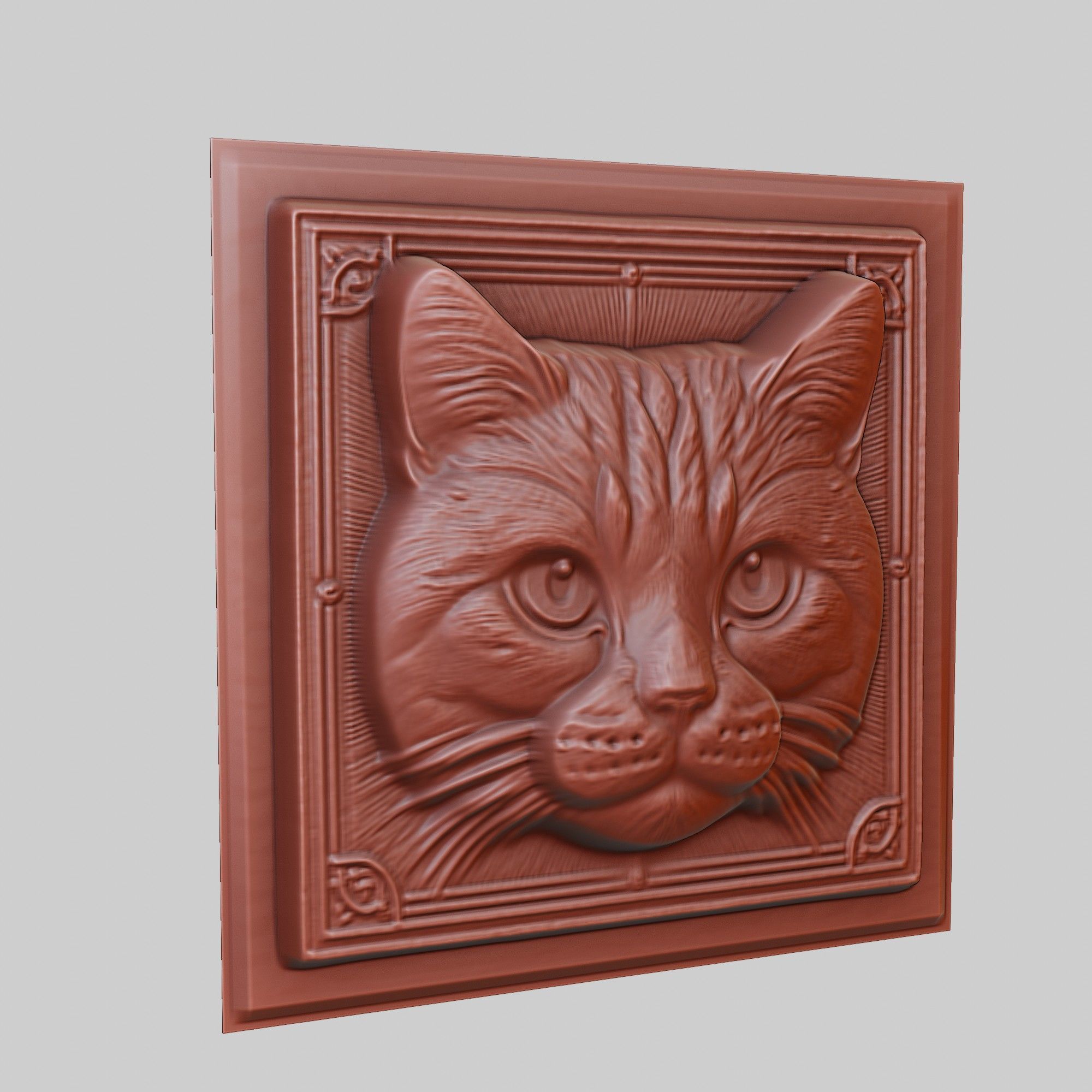 Cat Animal 3D print model_2