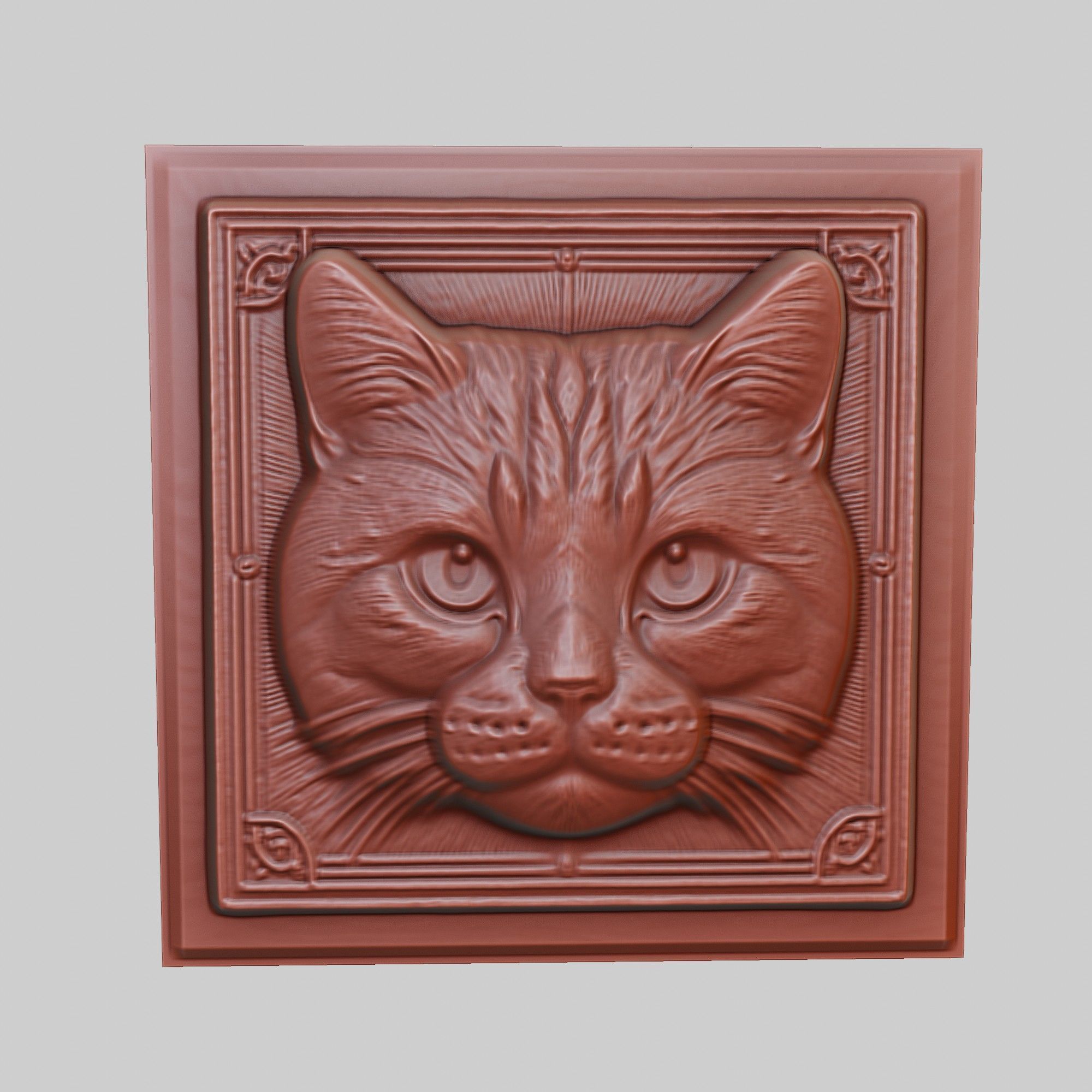 Cat Animal 3D print model_3
