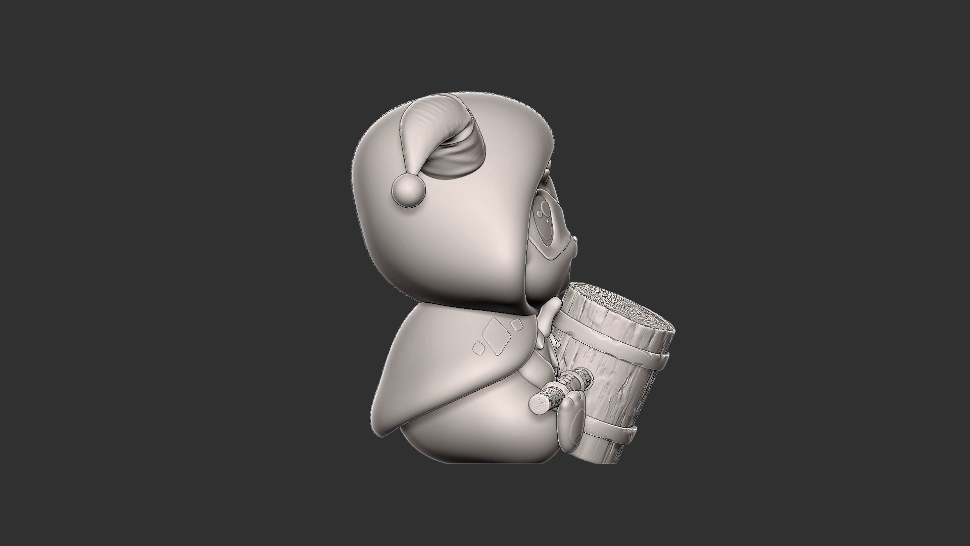 eevee harley quinn style 3D print model_8