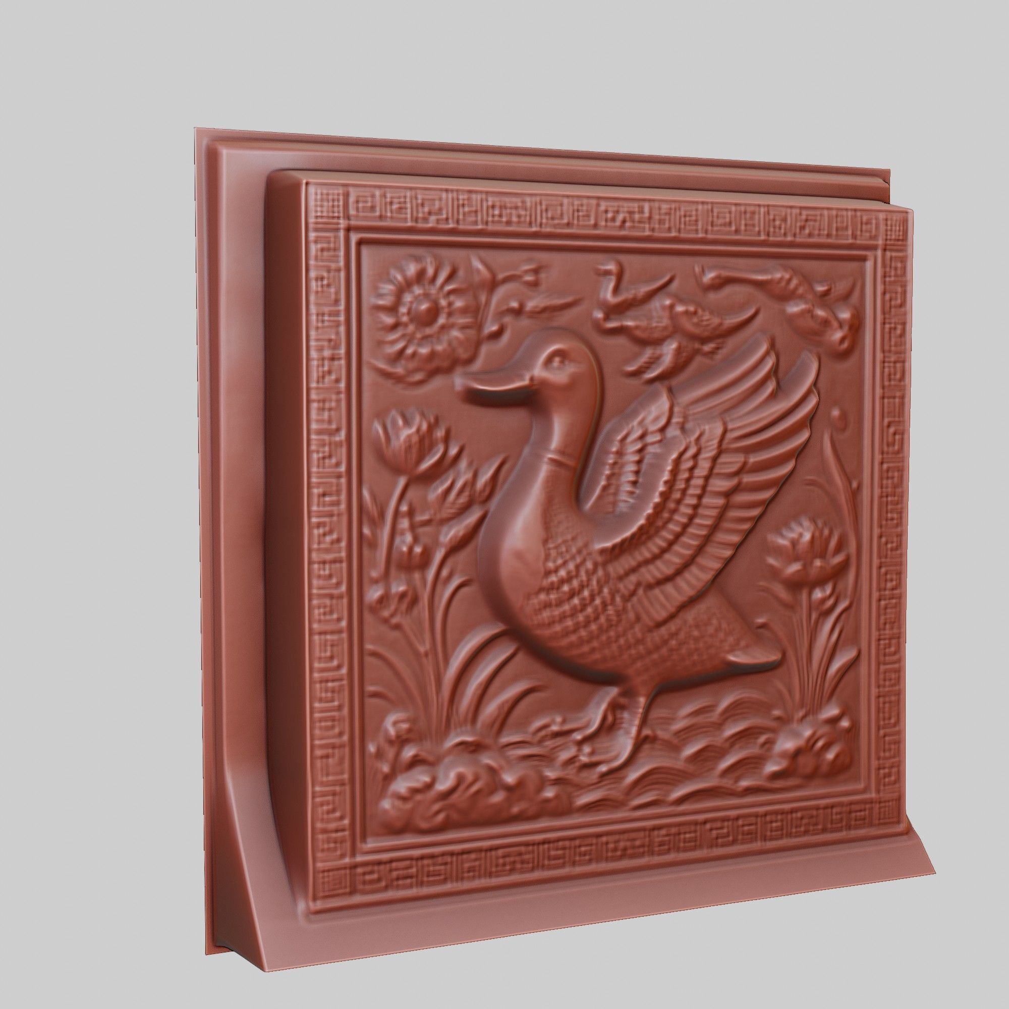 Duck Animal 3D print model_3