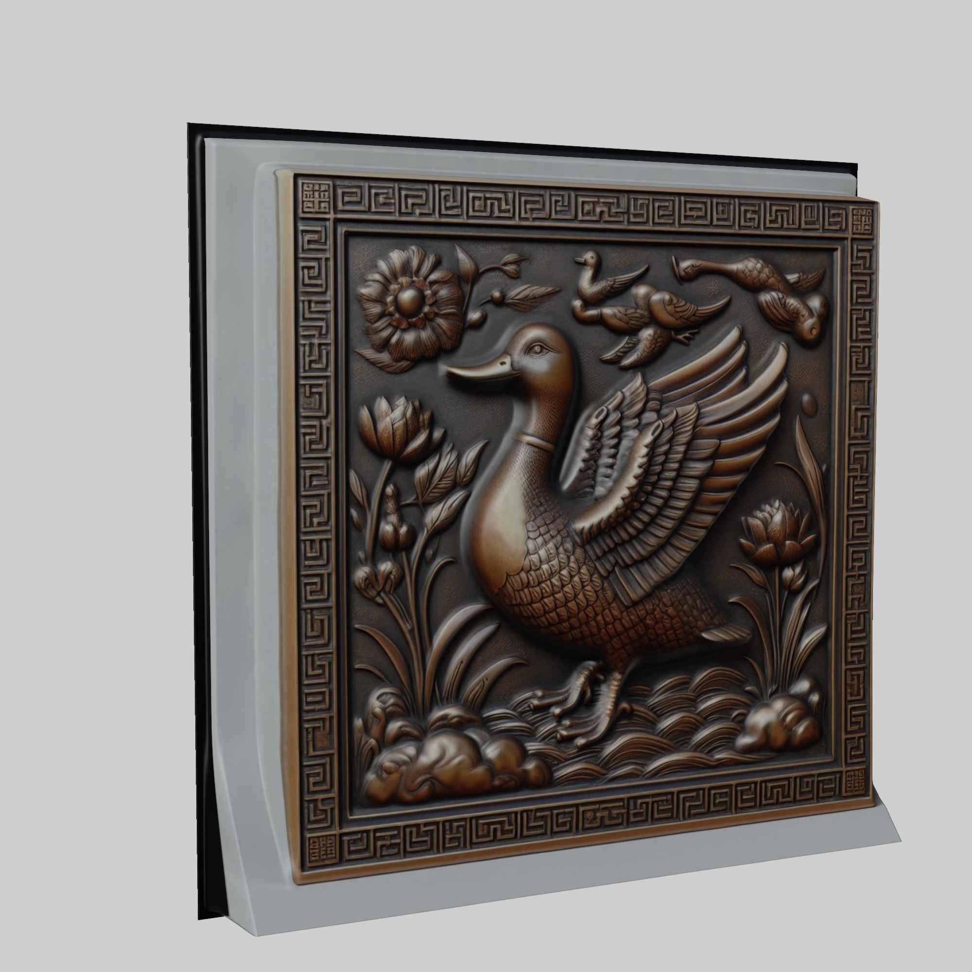 Duck Animal 3D print model_1