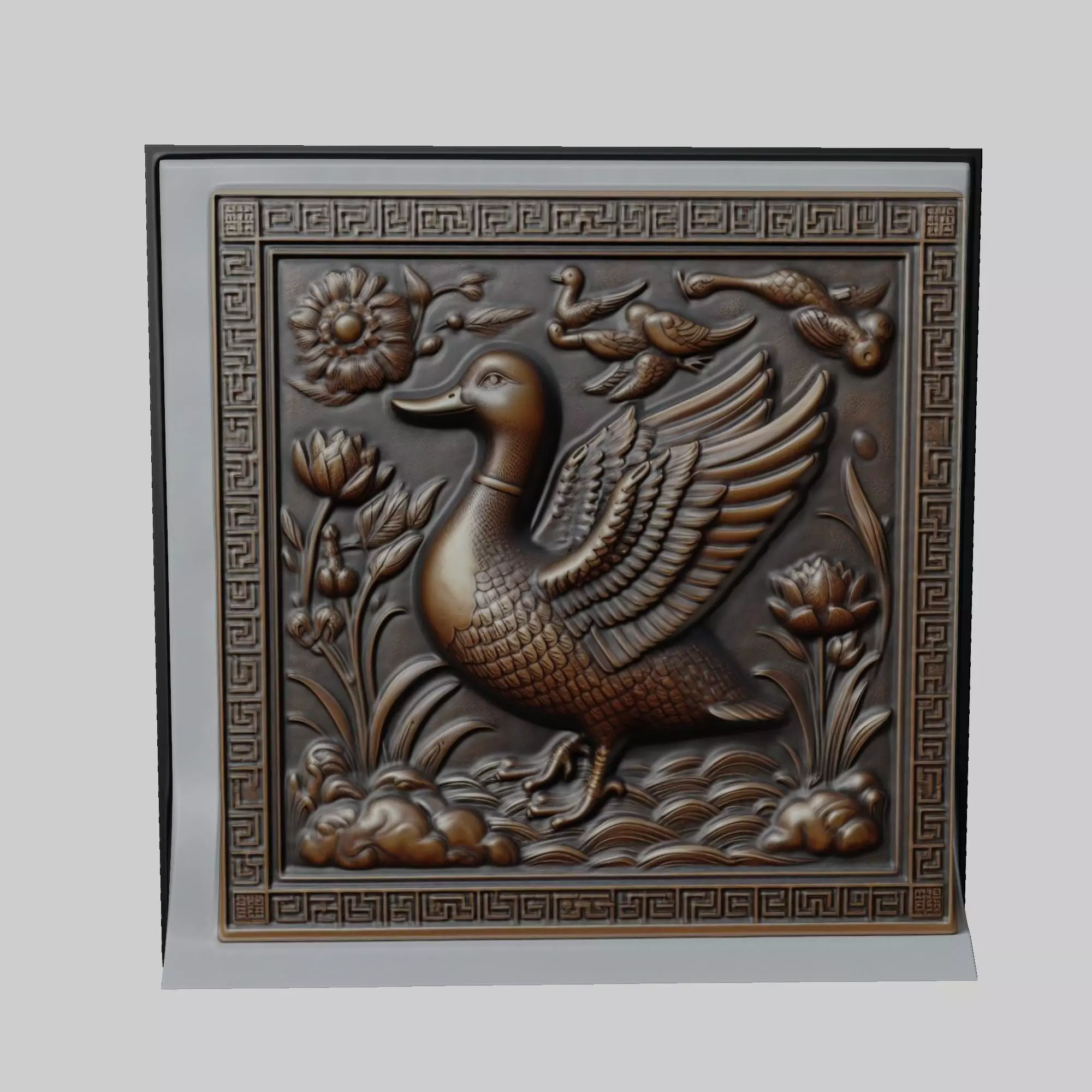 Duck Animal 3D print model_0