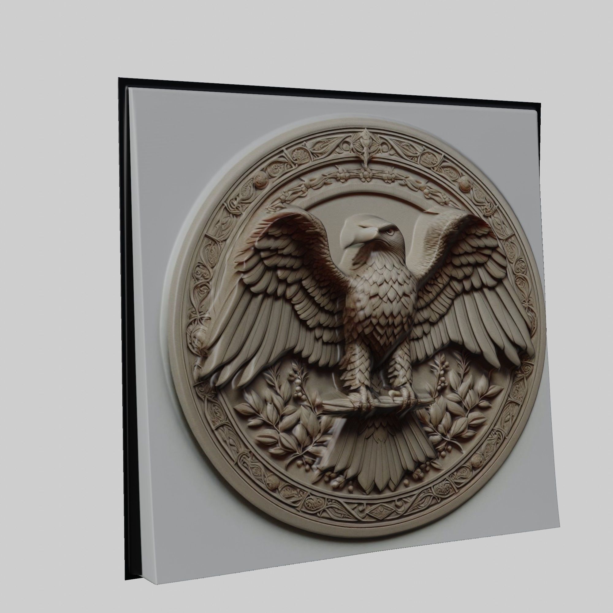 Hawk Animal 3D print model_1