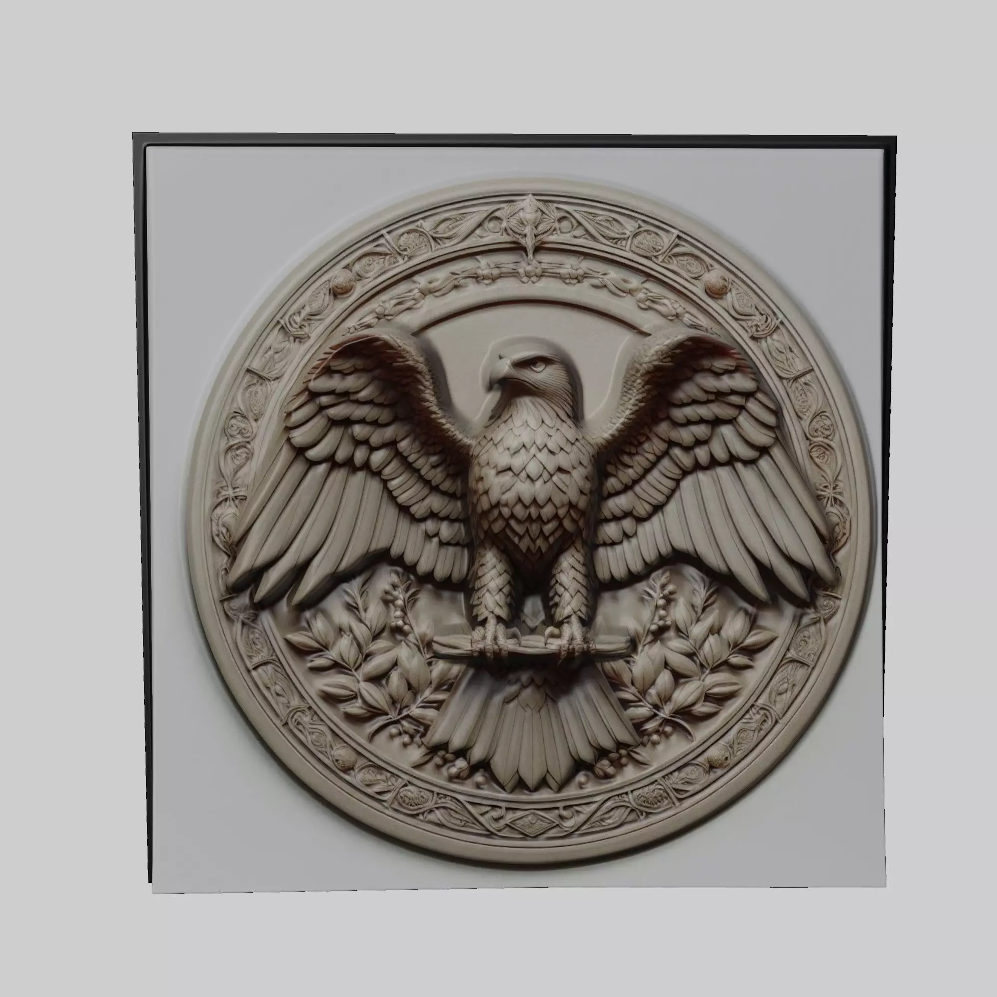 Hawk Animal 3D print model_0