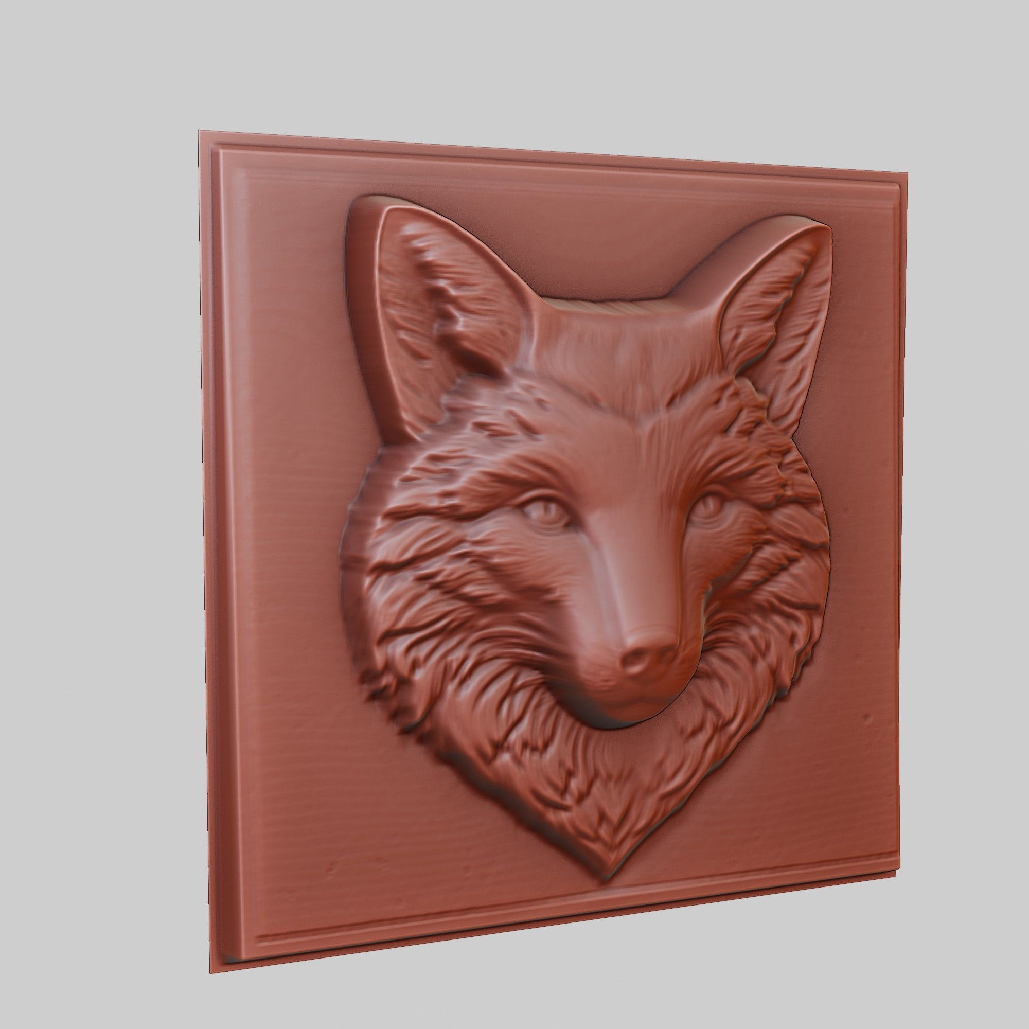 Fox Animal 3D print model_3