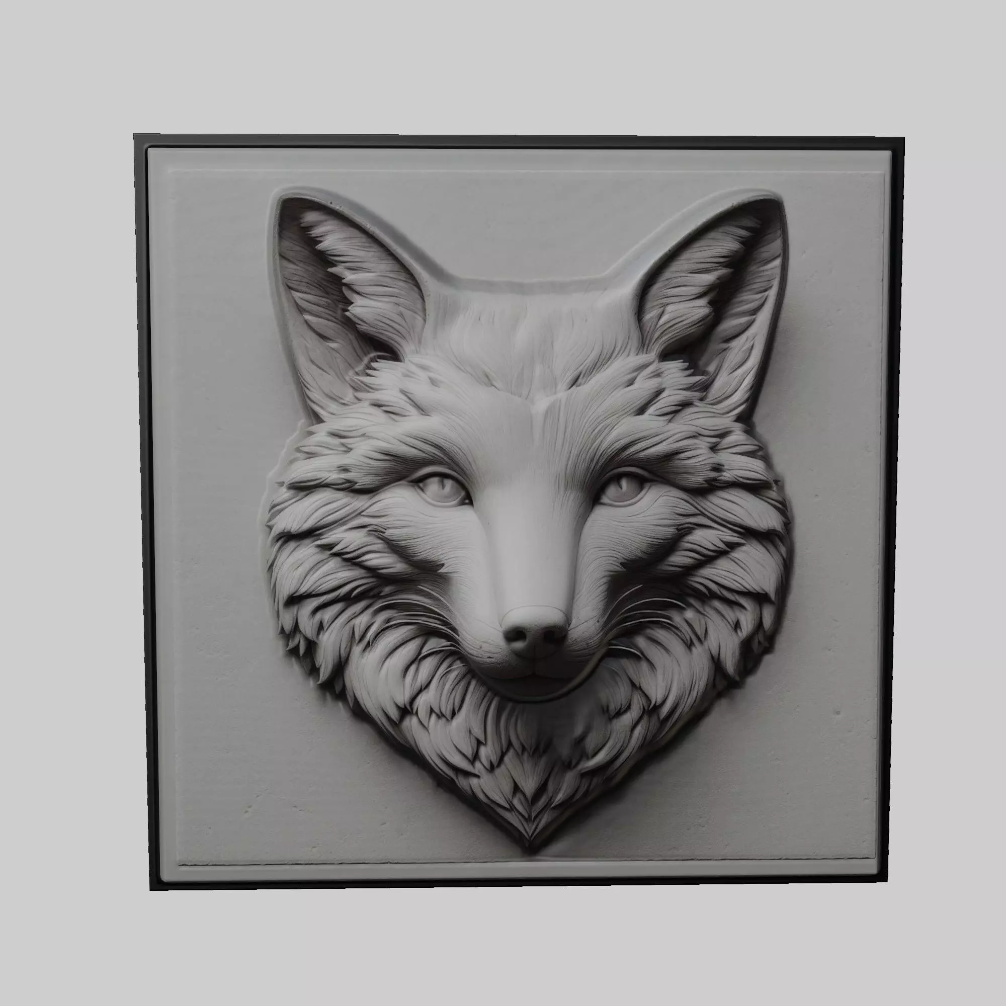 Fox Animal 3D print model_0