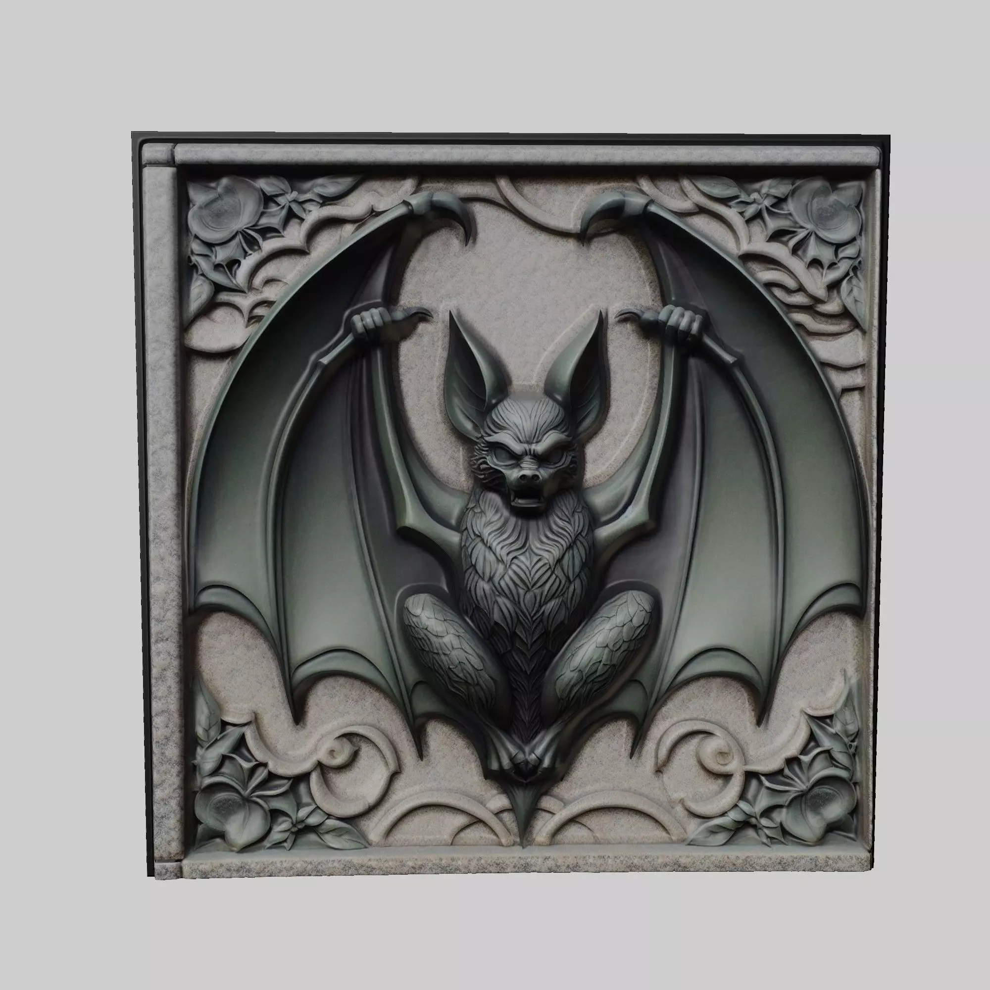 Bat Animal 3D print model_0