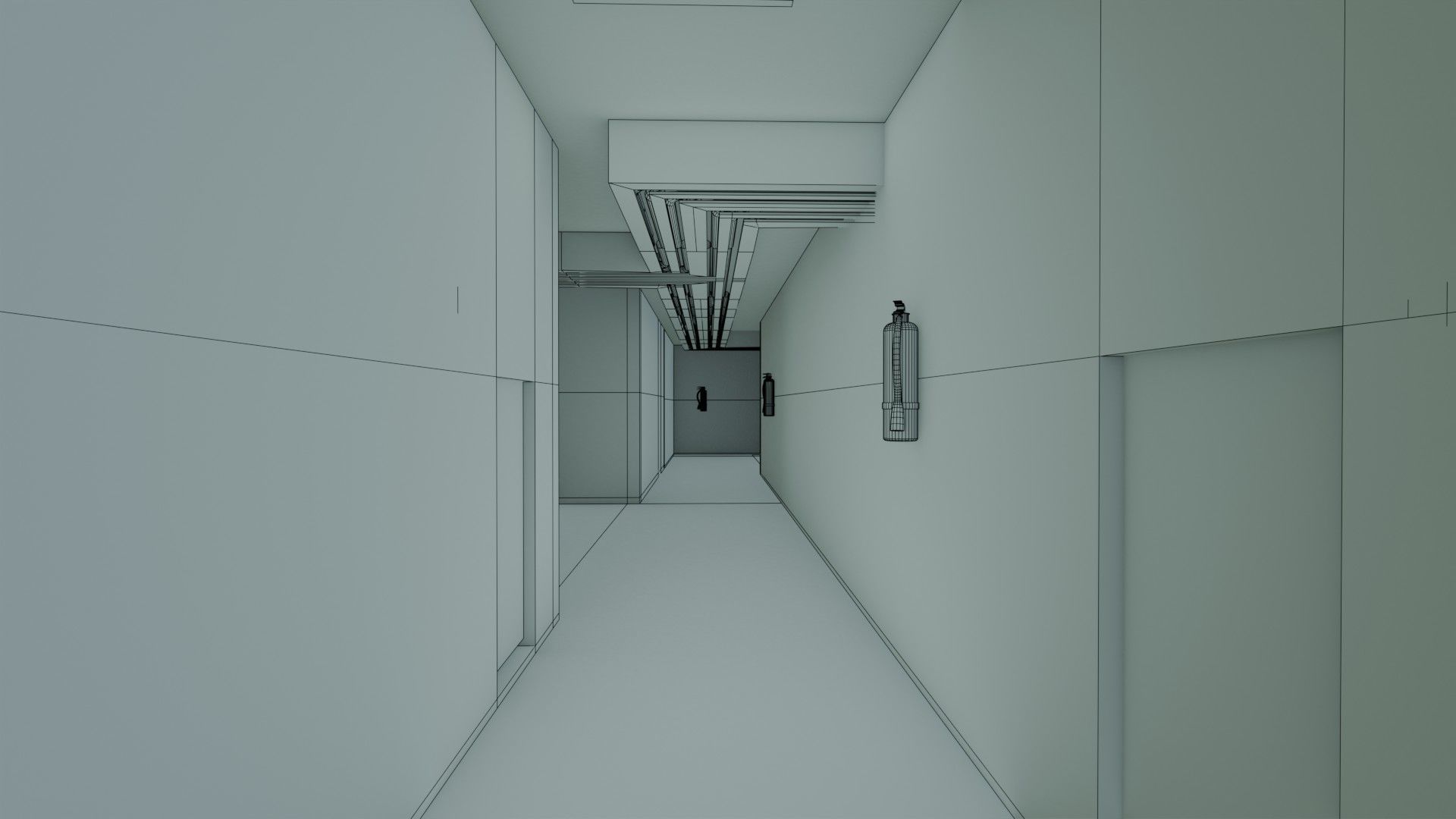 Basement Area - Game Ready - PBR Low-poly 3D model_26