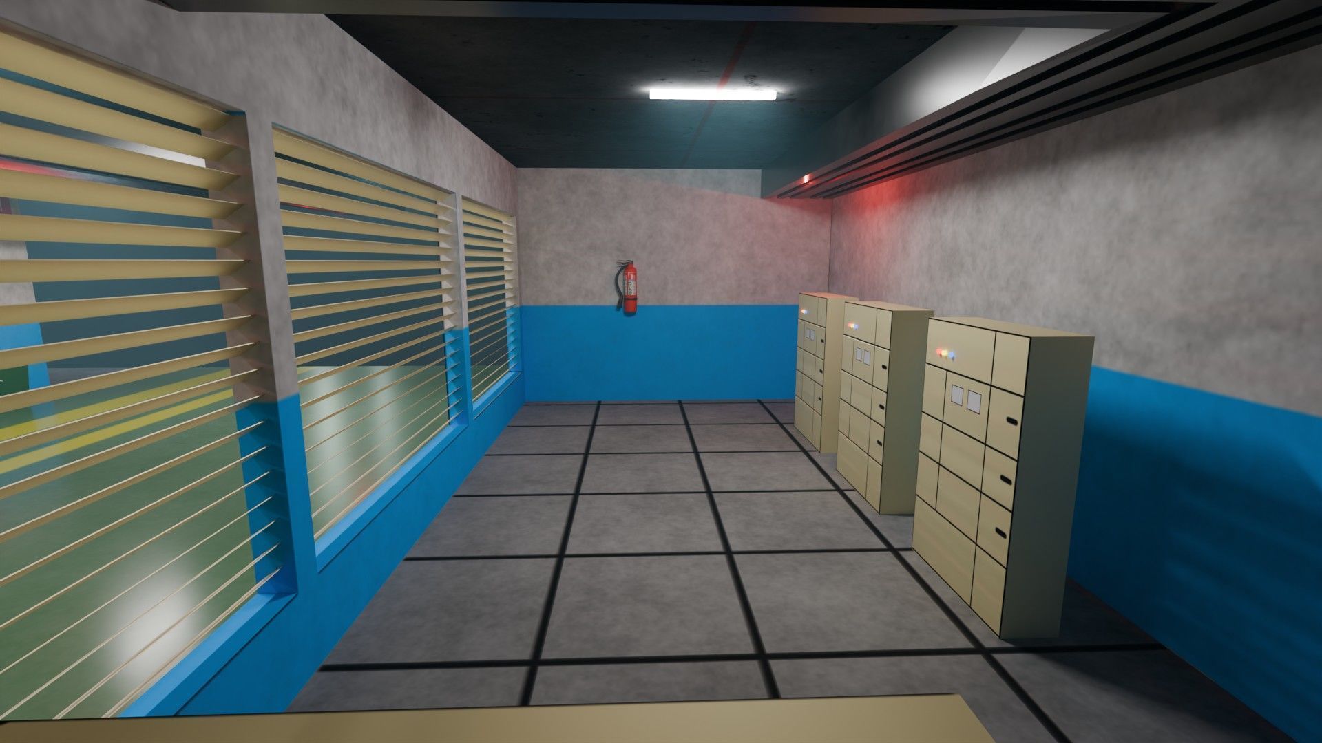 Basement Area - Game Ready - PBR Low-poly 3D model_12