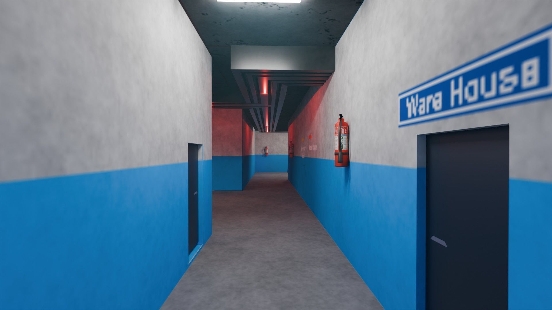 Basement Area - Game Ready - PBR Low-poly 3D model_11