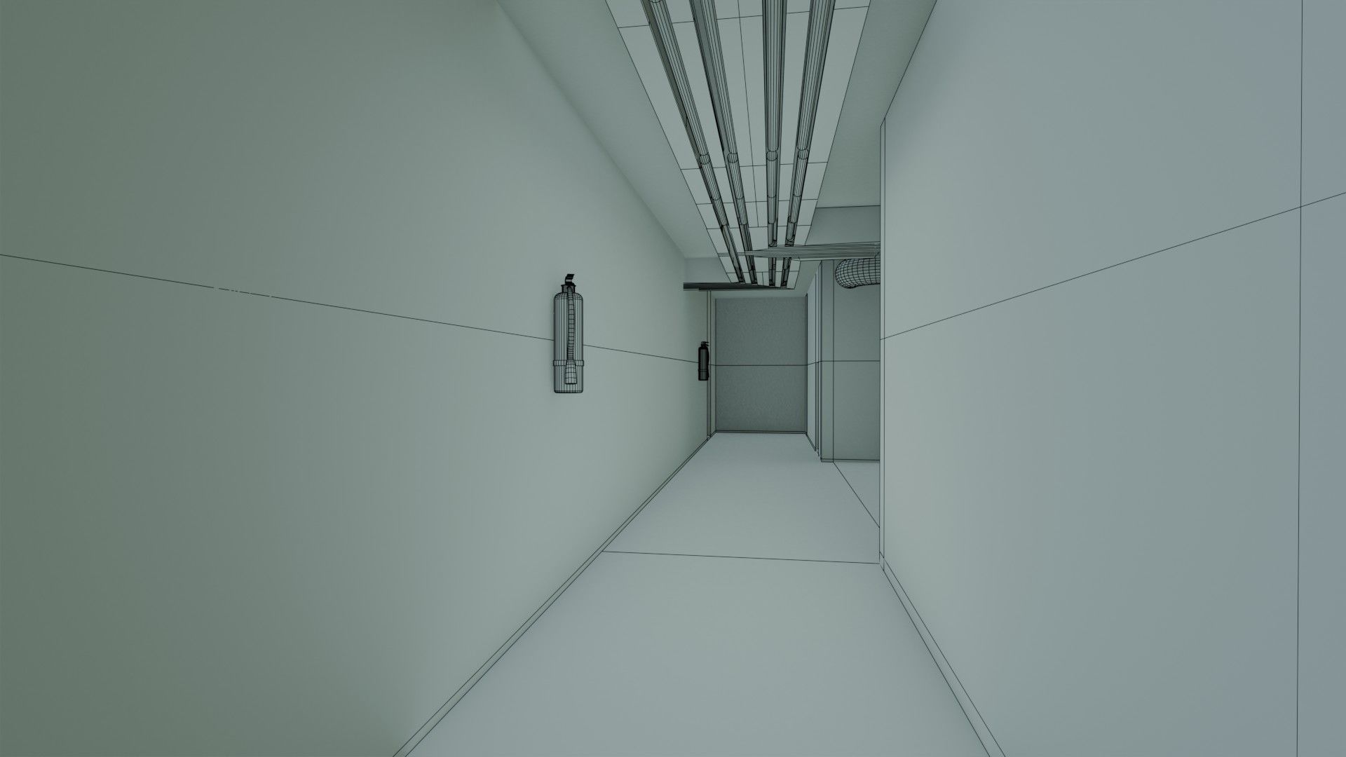 Basement Area - Game Ready - PBR Low-poly 3D model_21