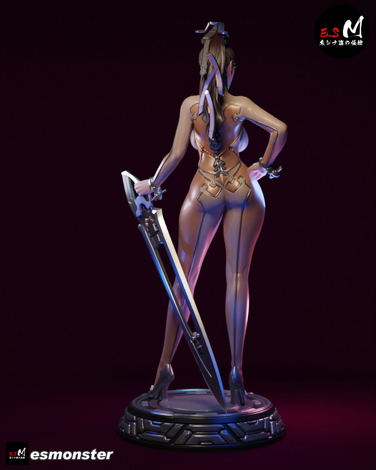 EVE CHARACTER BY ESM CHARACTER BY ESM 3D print model_3
