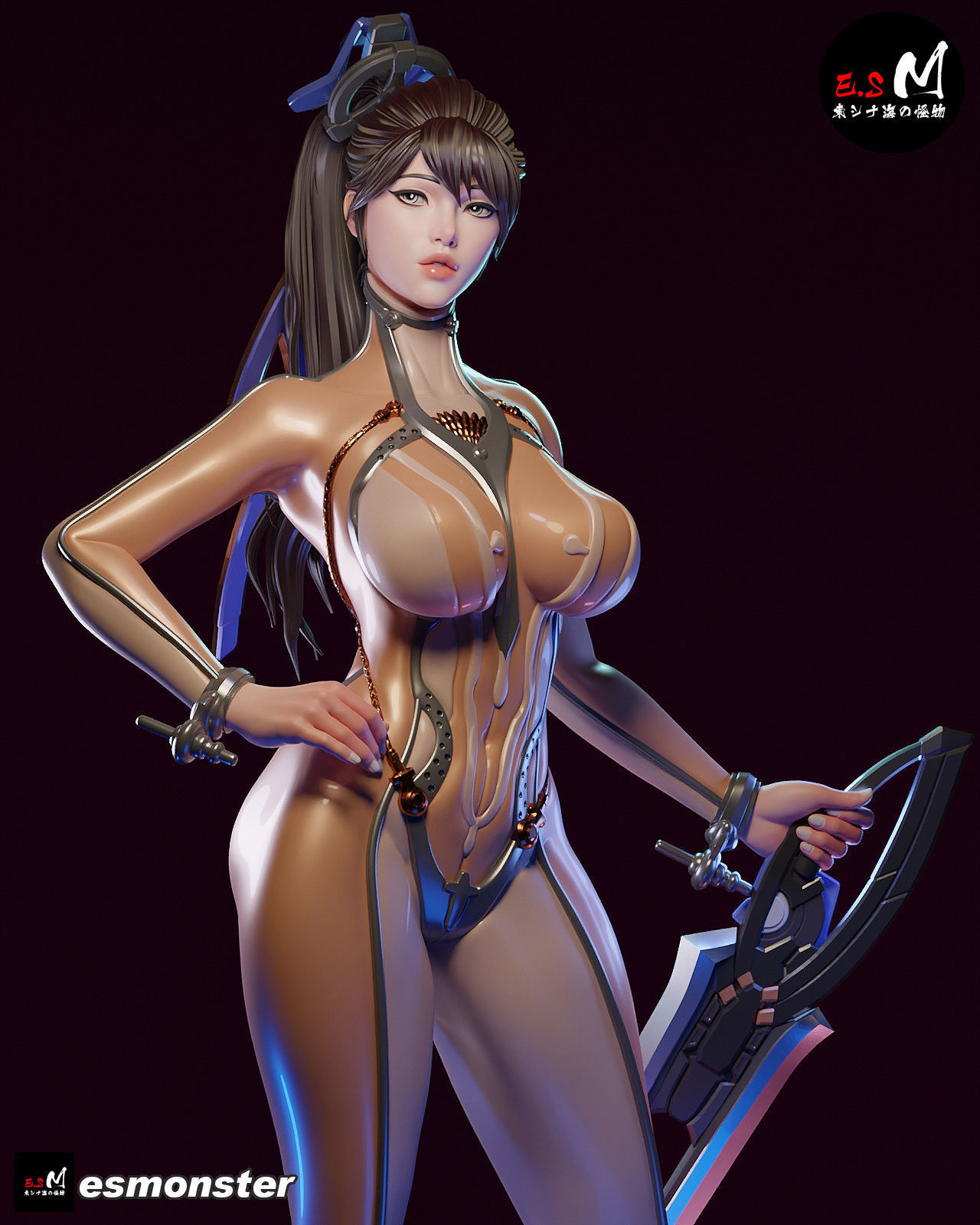 EVE CHARACTER BY ESM CHARACTER BY ESM 3D print model_14