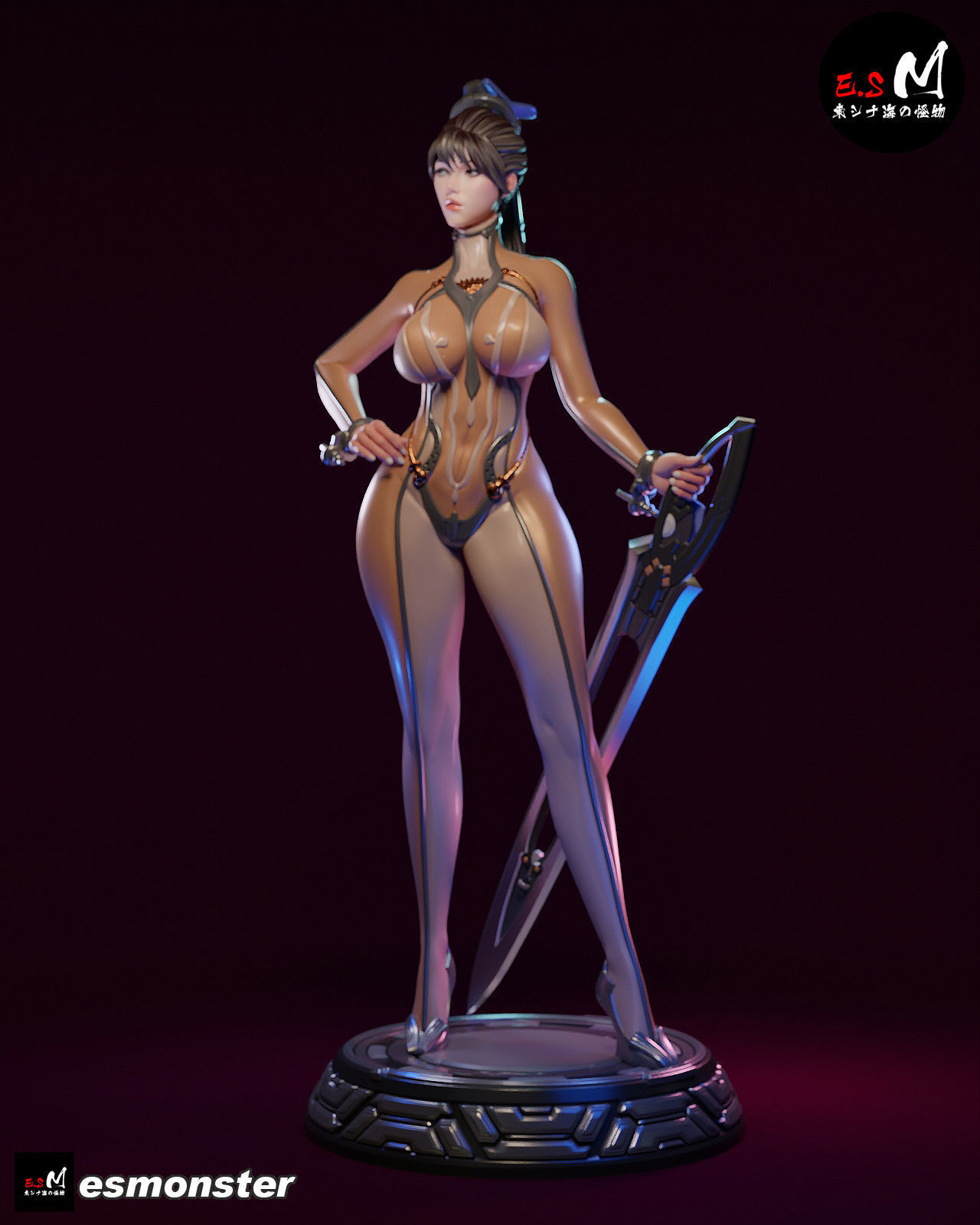 EVE CHARACTER BY ESM CHARACTER BY ESM 3D print model_6