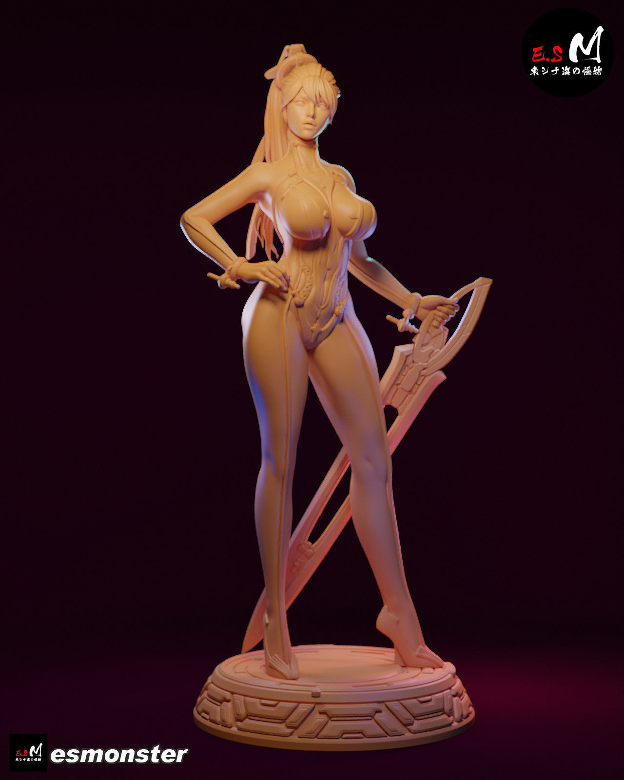 EVE CHARACTER BY ESM CHARACTER BY ESM 3D print model_20