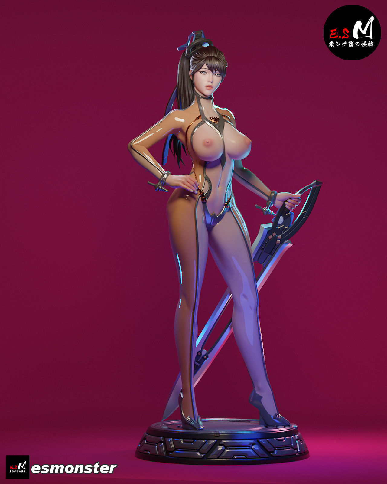 EVE CHARACTER BY ESM CHARACTER BY ESM 3D print model_10
