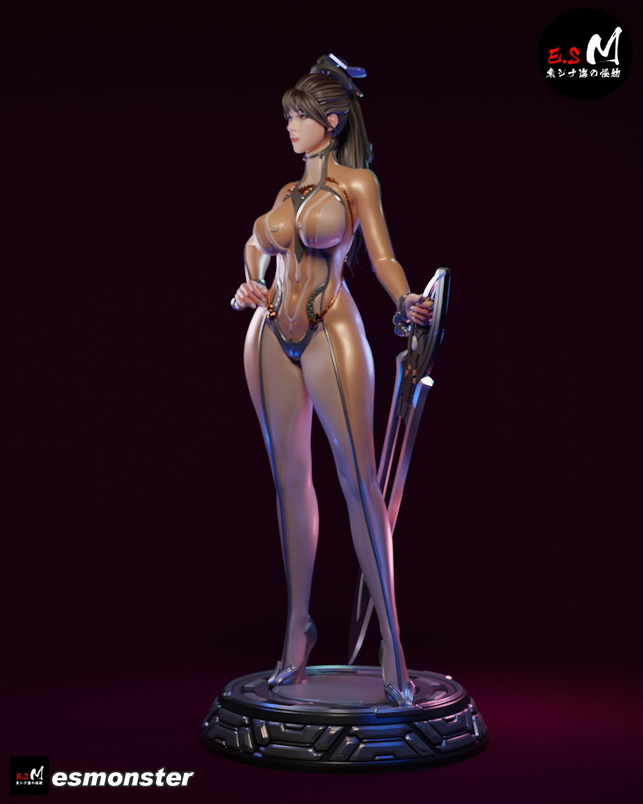 EVE CHARACTER BY ESM CHARACTER BY ESM 3D print model_5