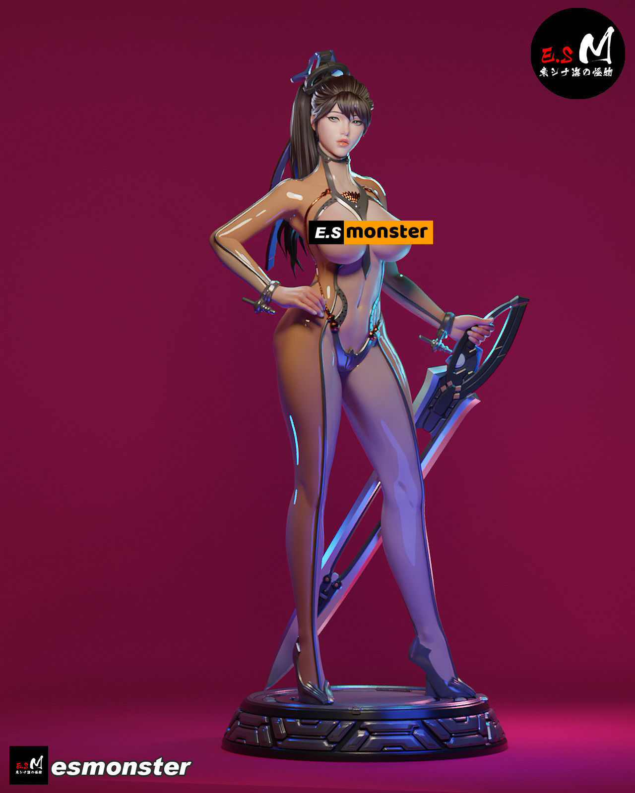 EVE CHARACTER BY ESM CHARACTER BY ESM 3D print model_9