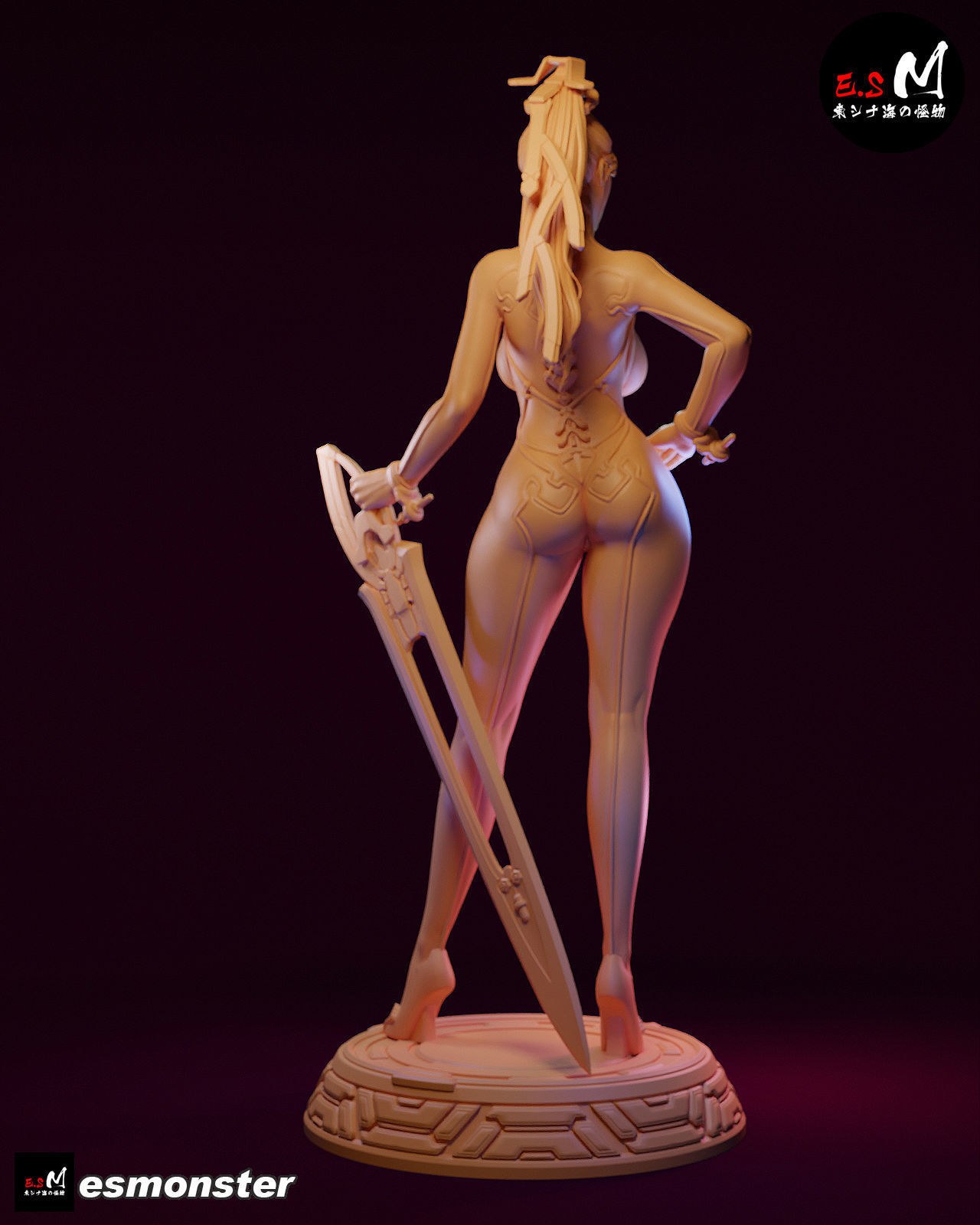 EVE CHARACTER BY ESM CHARACTER BY ESM 3D print model_22