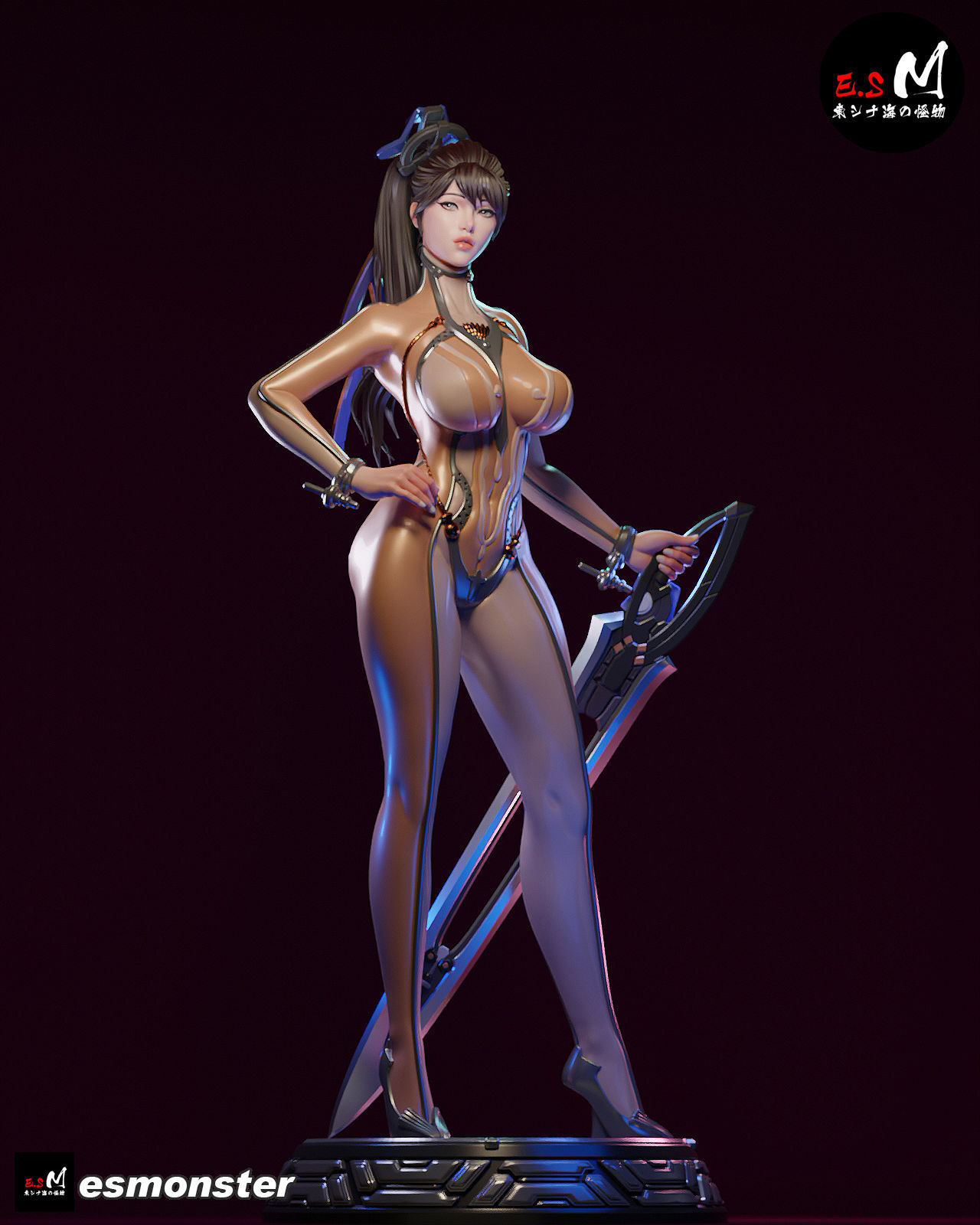 EVE CHARACTER BY ESM CHARACTER BY ESM 3D print model_15