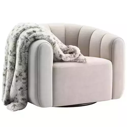 Fitz Swivel Chair CB2